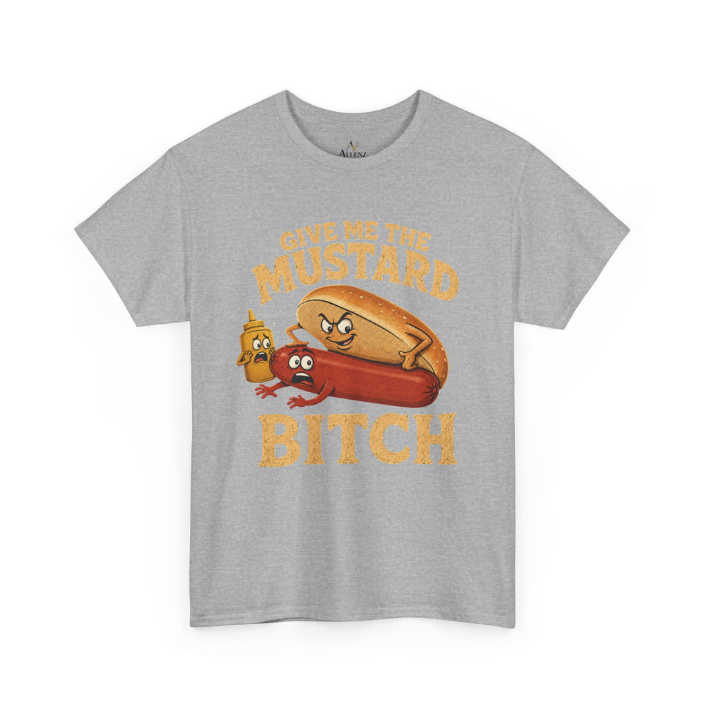 Give me the Mustard Unisex Heavy Cotton Tee