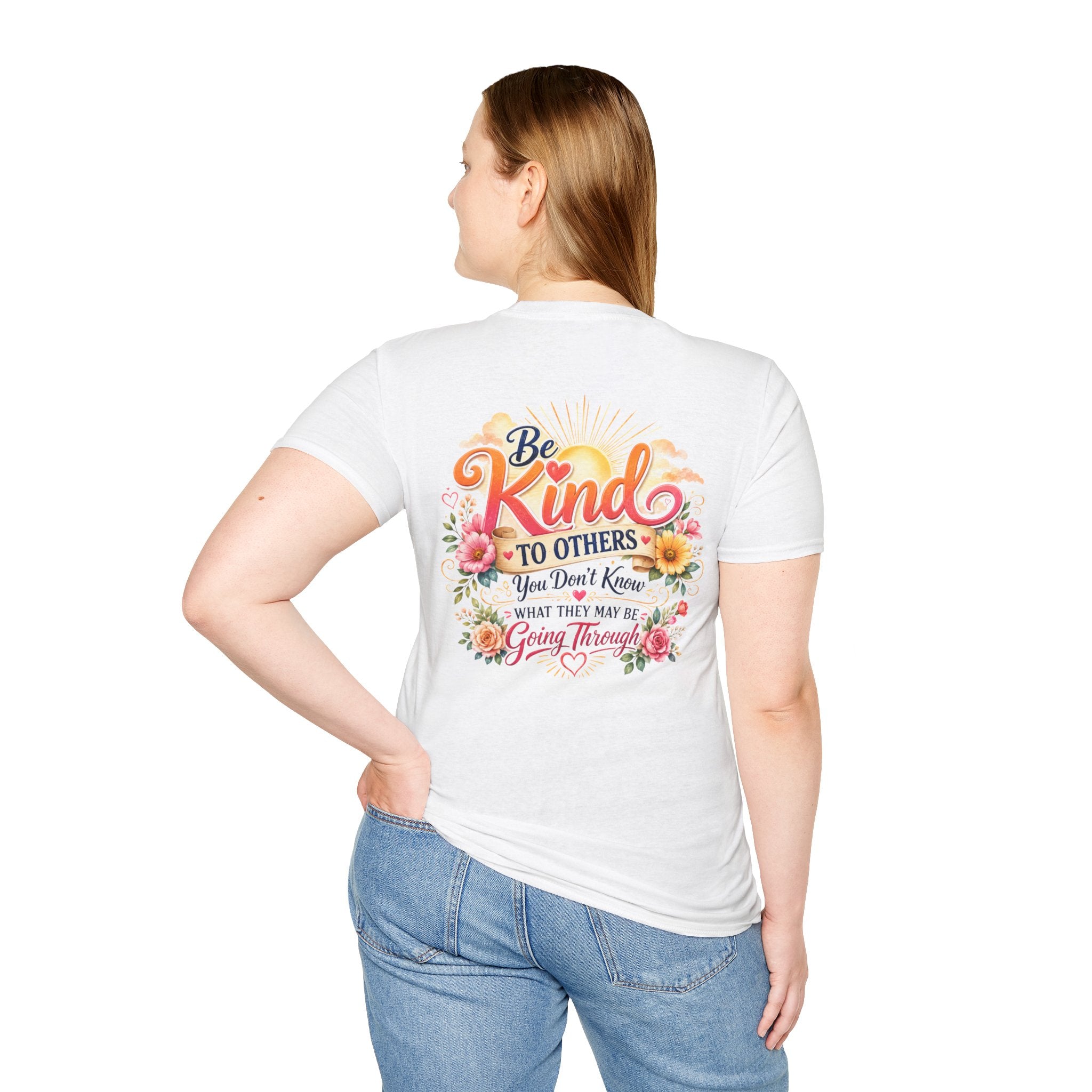 Be Kind Inspirational Unisex Softstyle T-Shirt