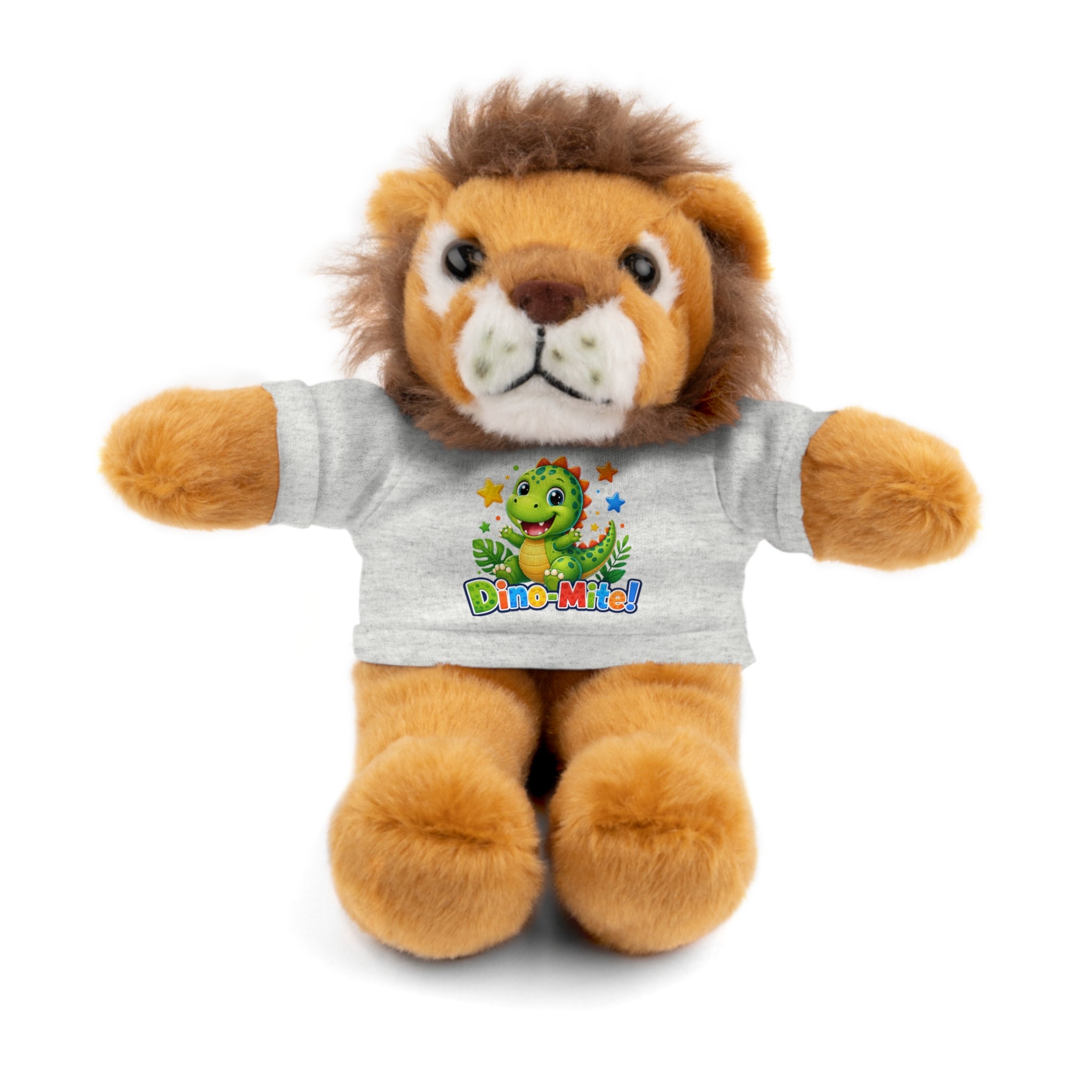 Kids Stuffed Animal with Dino-Mite T-Shirt