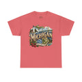 Unisex Heavy Cotton Tee🌊 Michigan – Great Lakes Beauty and Northern Adventure 🌊