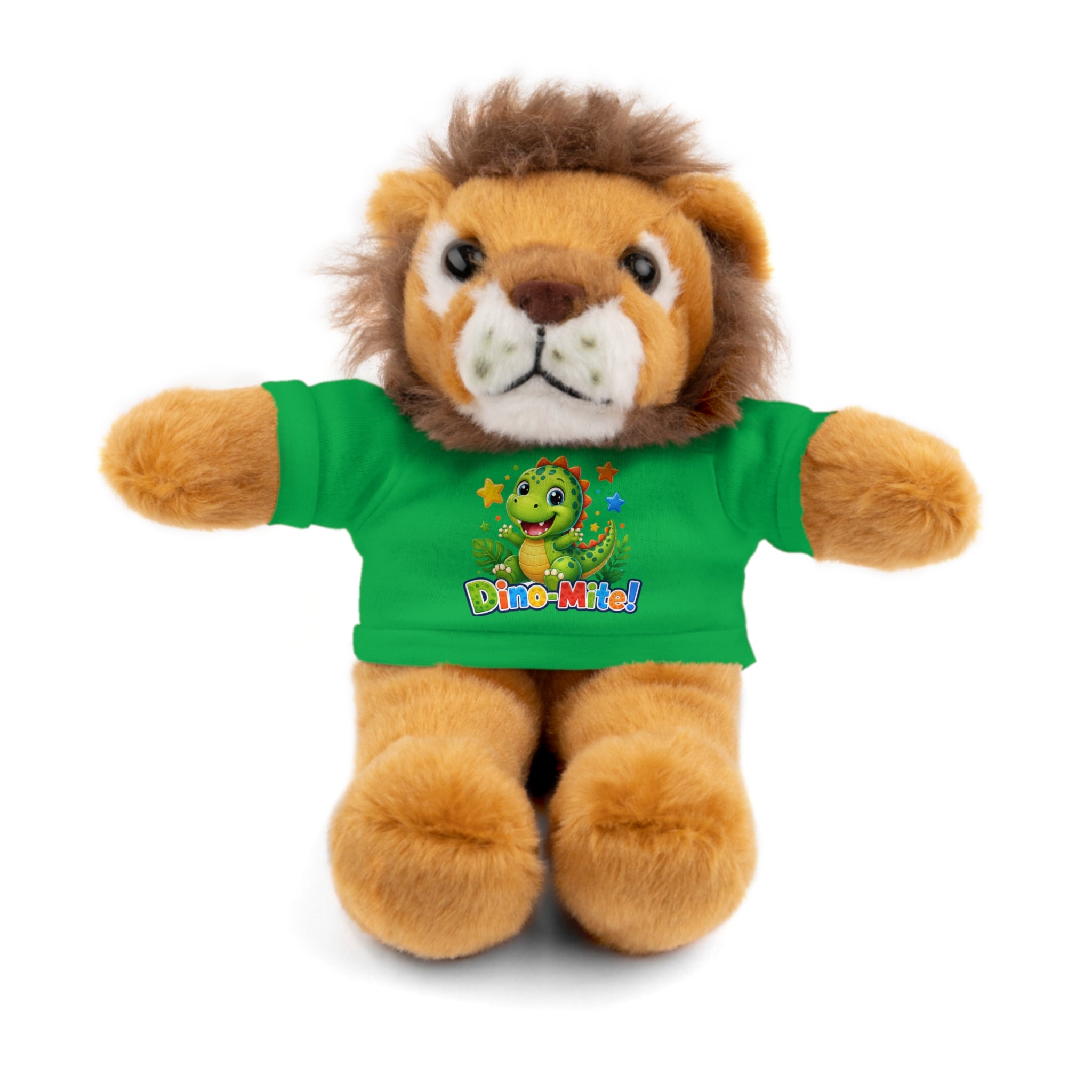 Kids Stuffed Animal with Dino-Mite T-Shirt