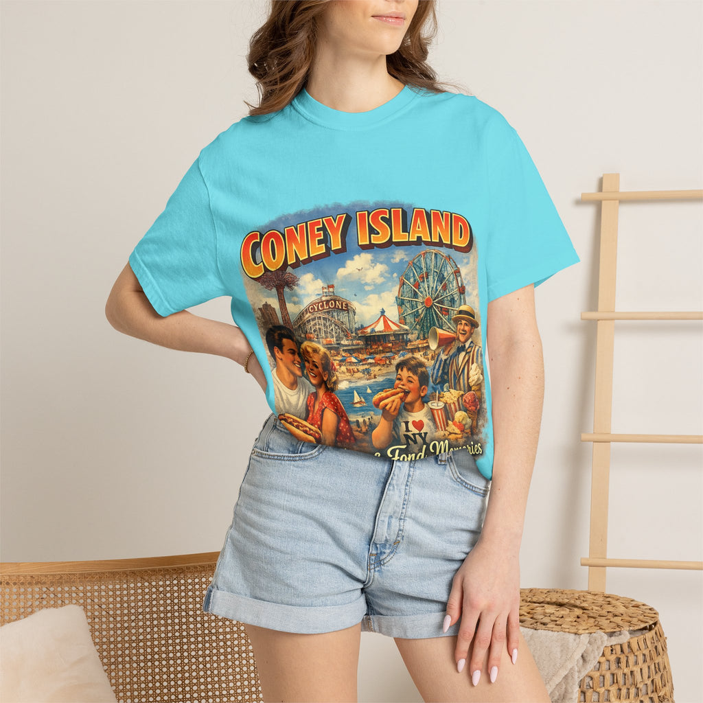 Coney Island Retro Graphic T-Shirt — "Good Times & Fond Memories"