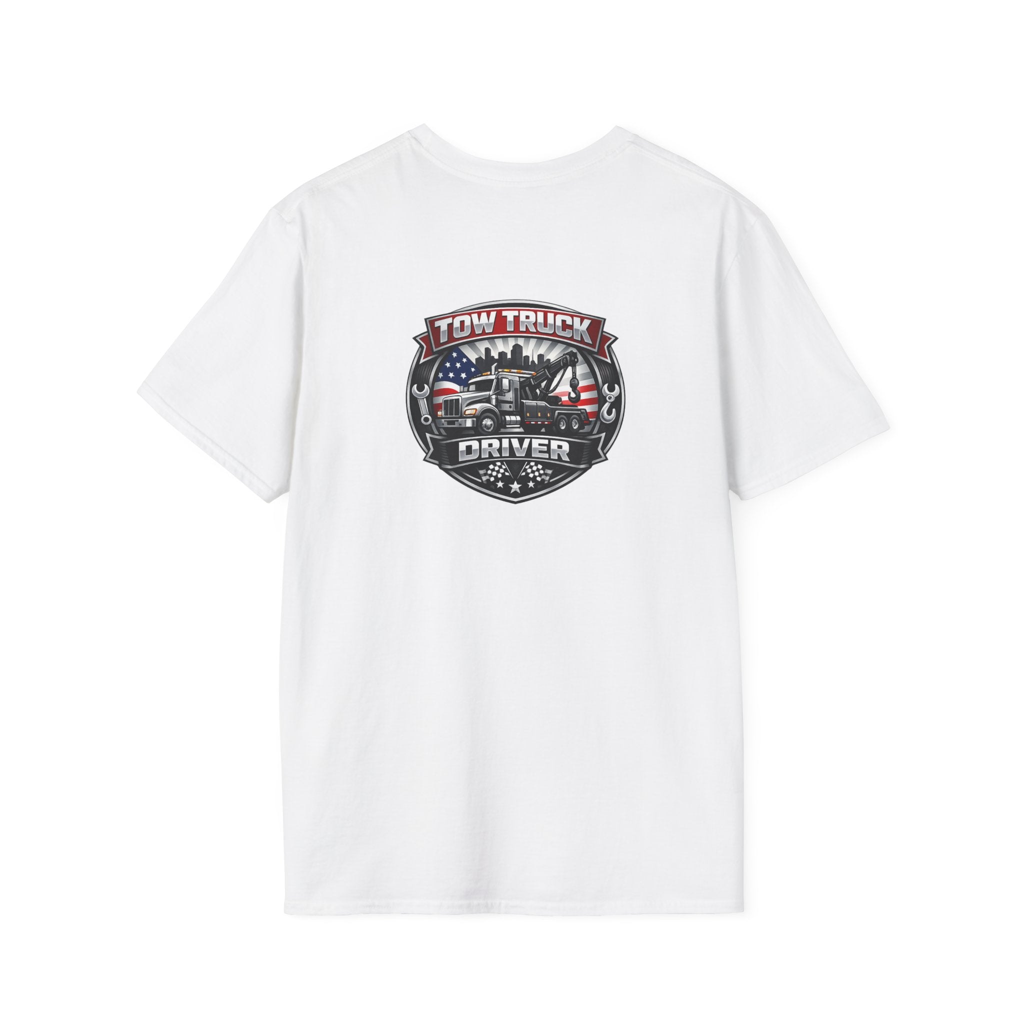 Tow Truck Driver Unisex Softstyle T-Shirt