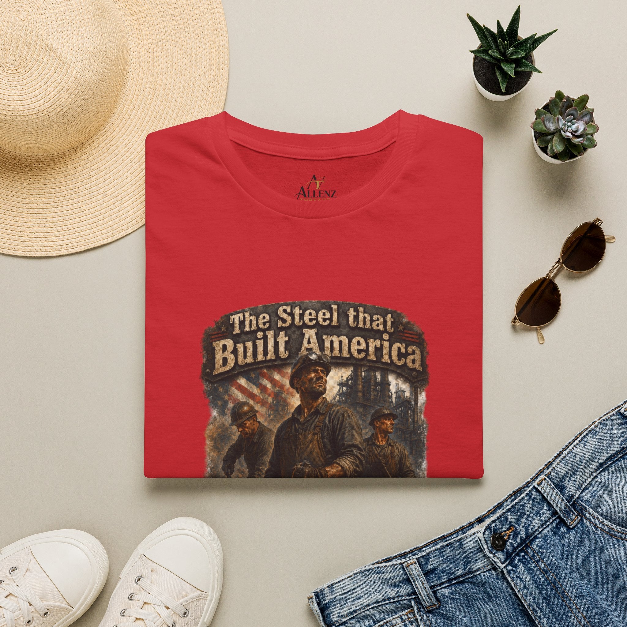 The Steel That Built America Unisex Softstyle T-Shirt