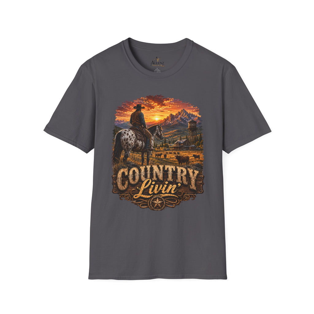 Country Livin' Unisex Softstyle T-Shirt