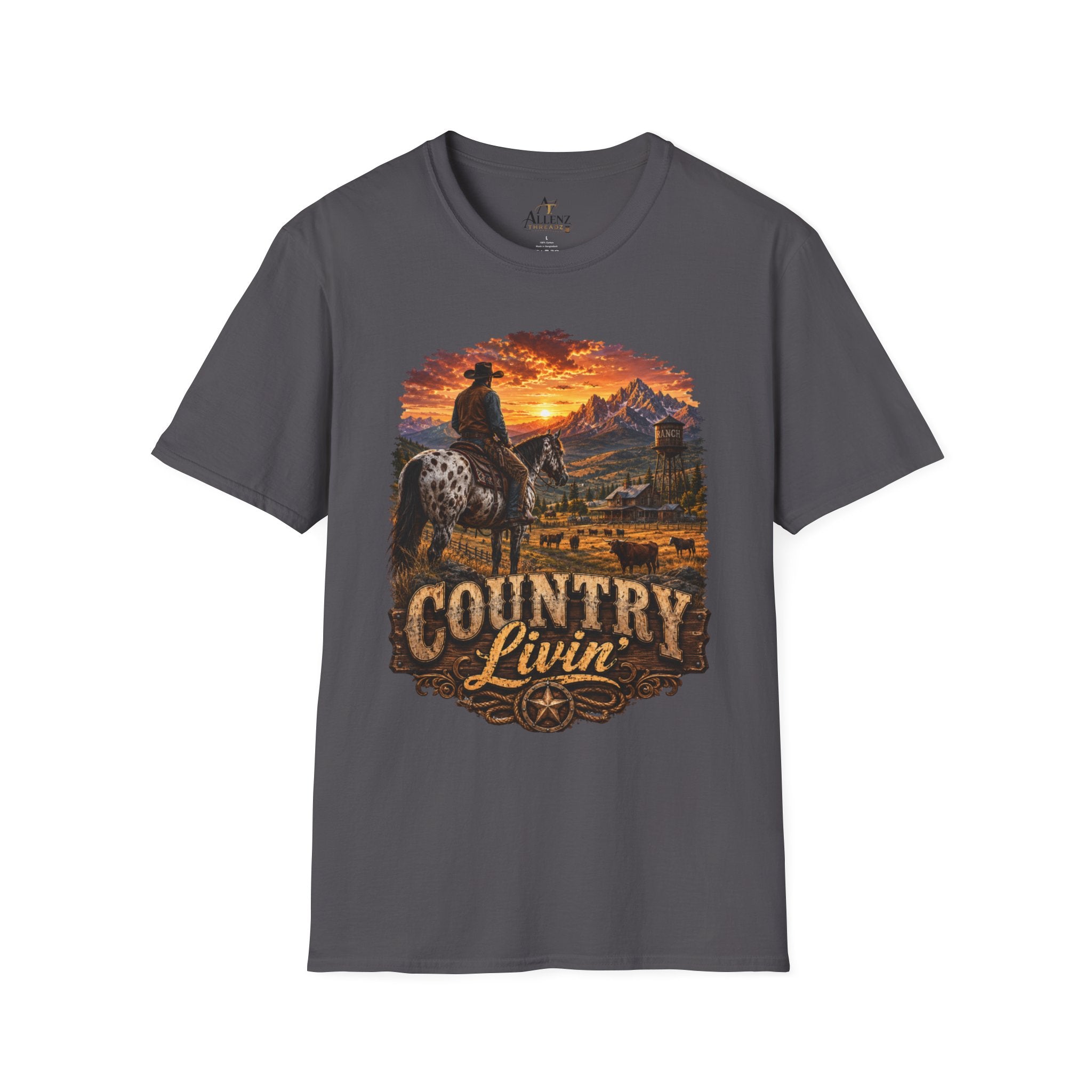 Country Livin' Unisex Softstyle T-Shirt