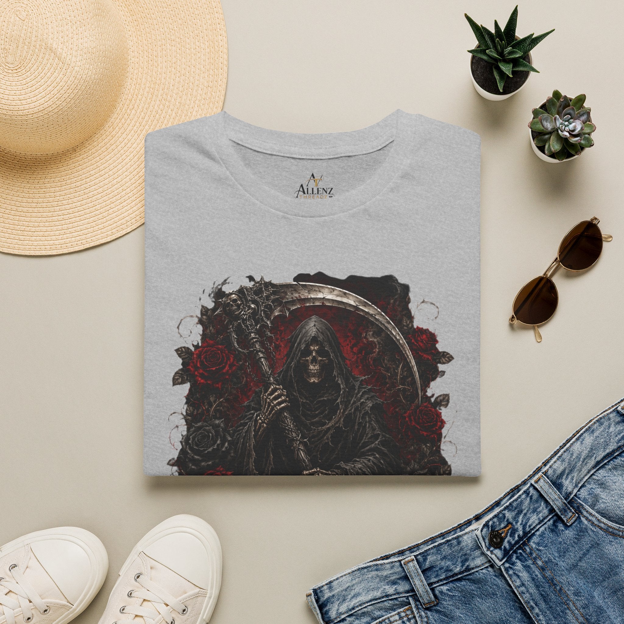Grim Reaper Skull Tee