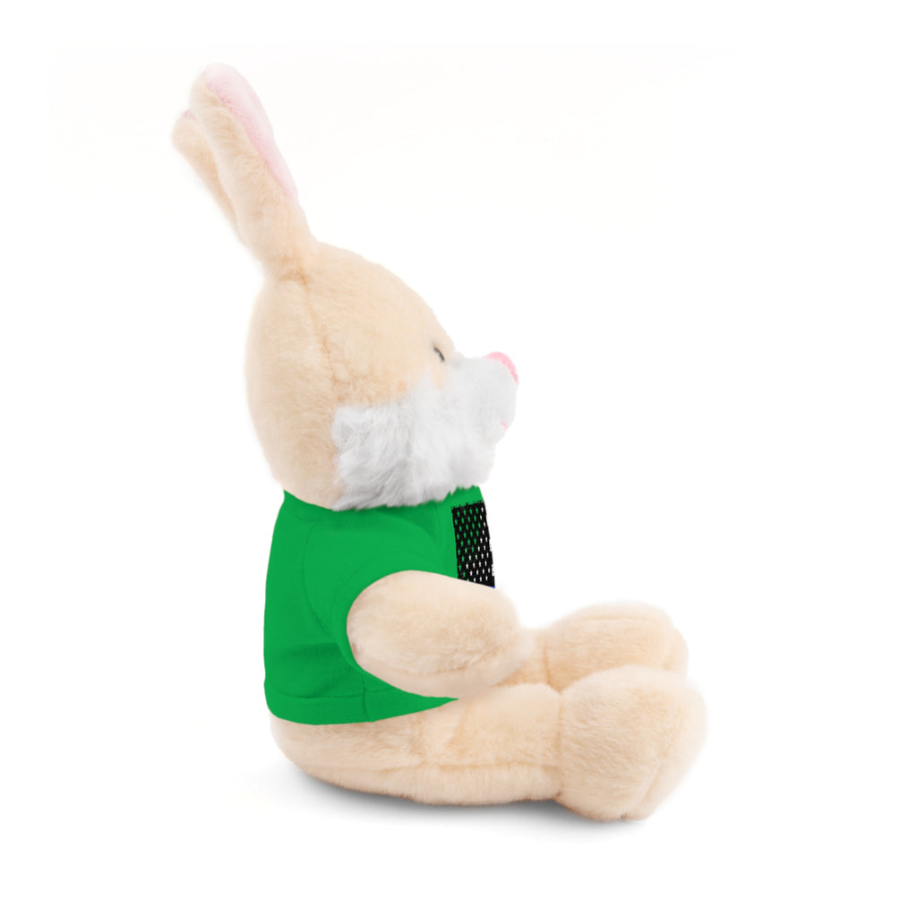 Kids Stuffed Animal with Thin Blue line flag Tee