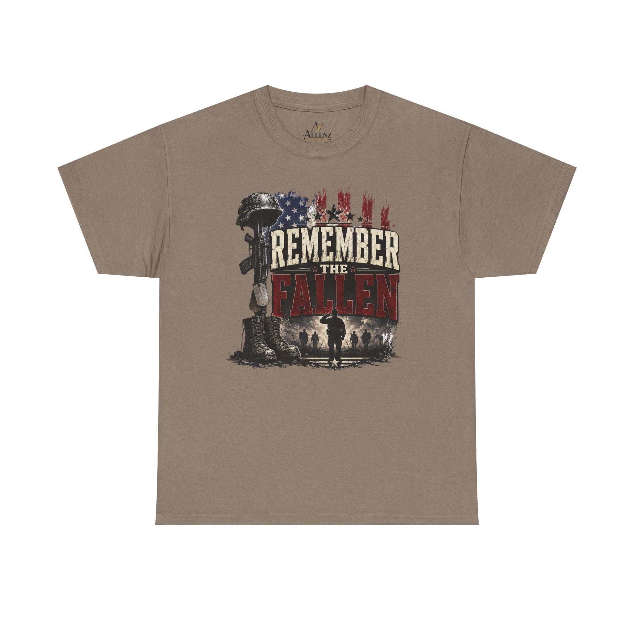 Unisex Heavy Cotton Tee   Military remember the Fallen