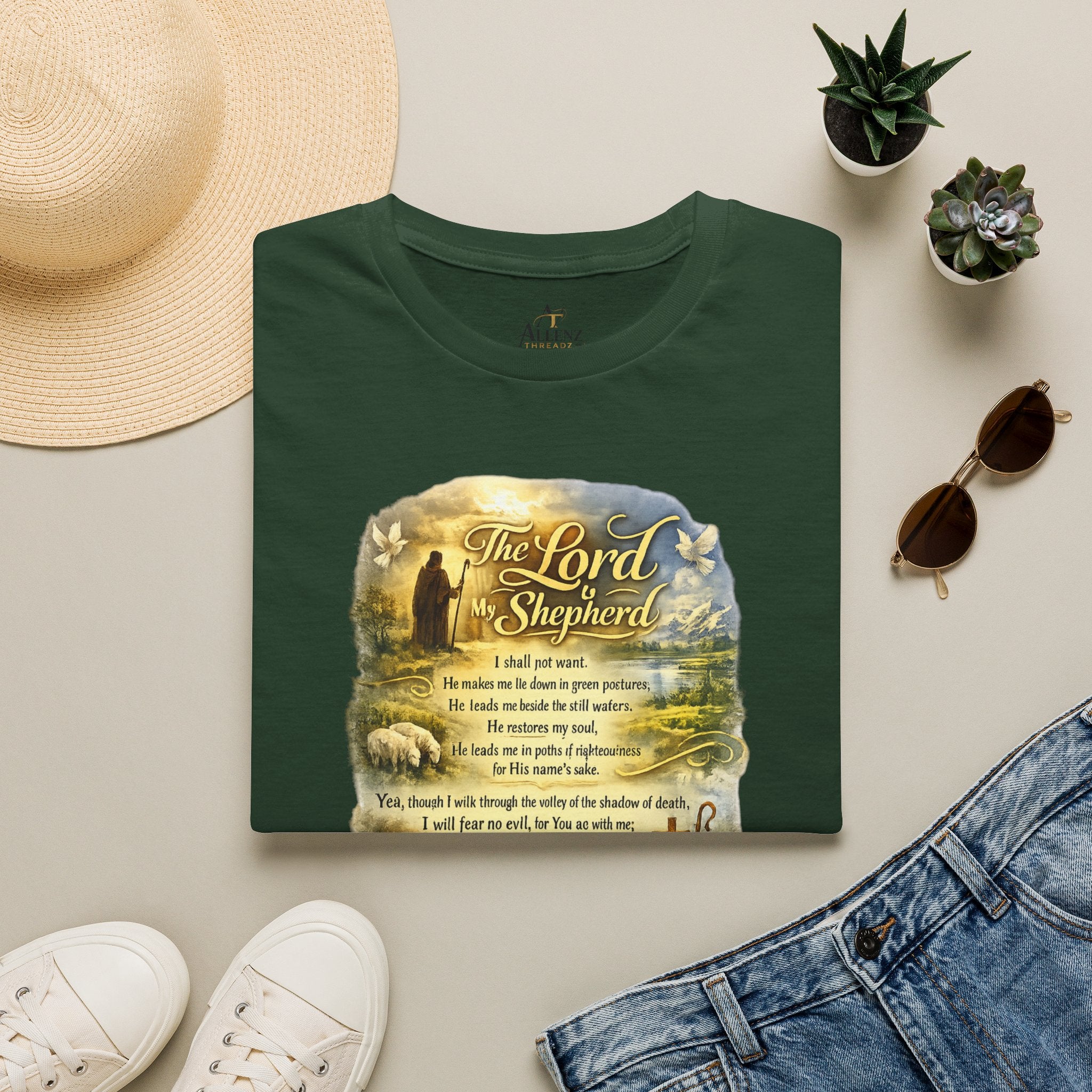 The Lord Is My Shepherd Unisex Softstyle T-Shirt