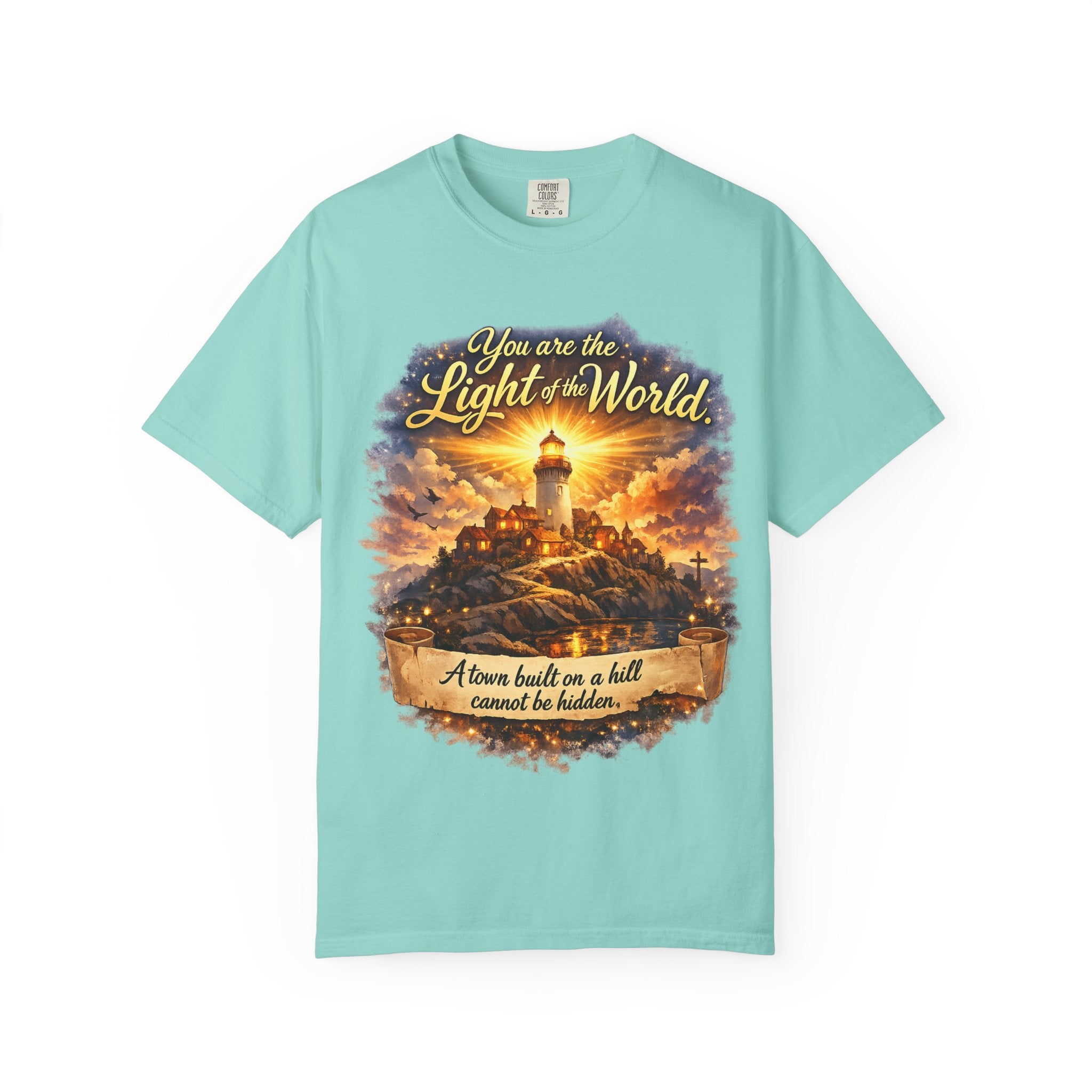 You Are the Light of the World T-Shirt — Lighthouse Faith Graphic Tee