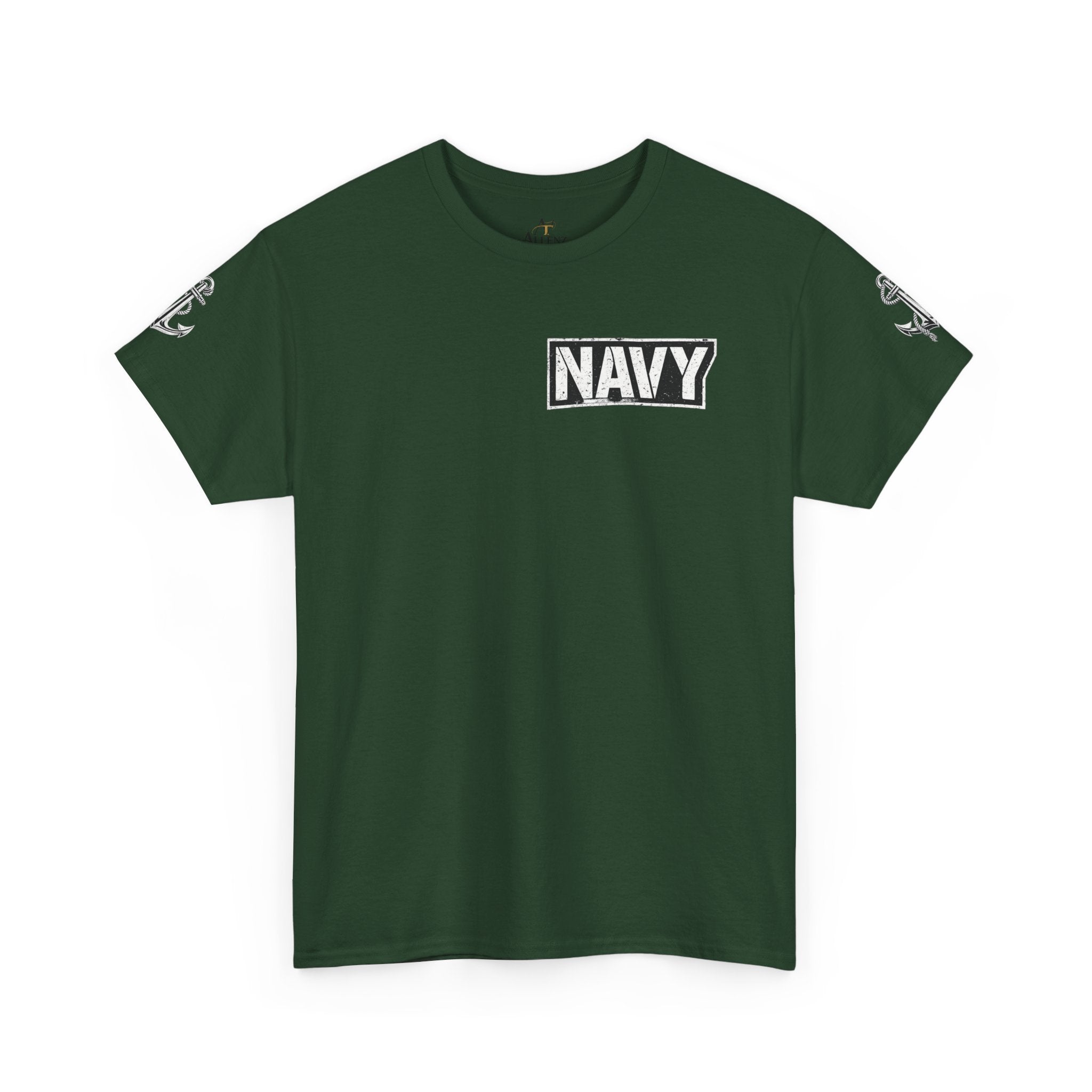 Unisex Heavy Cotton Tee⚓ “I’m A Grumpy Old Navy Veteran” Funny Veteran Shirt ⚓