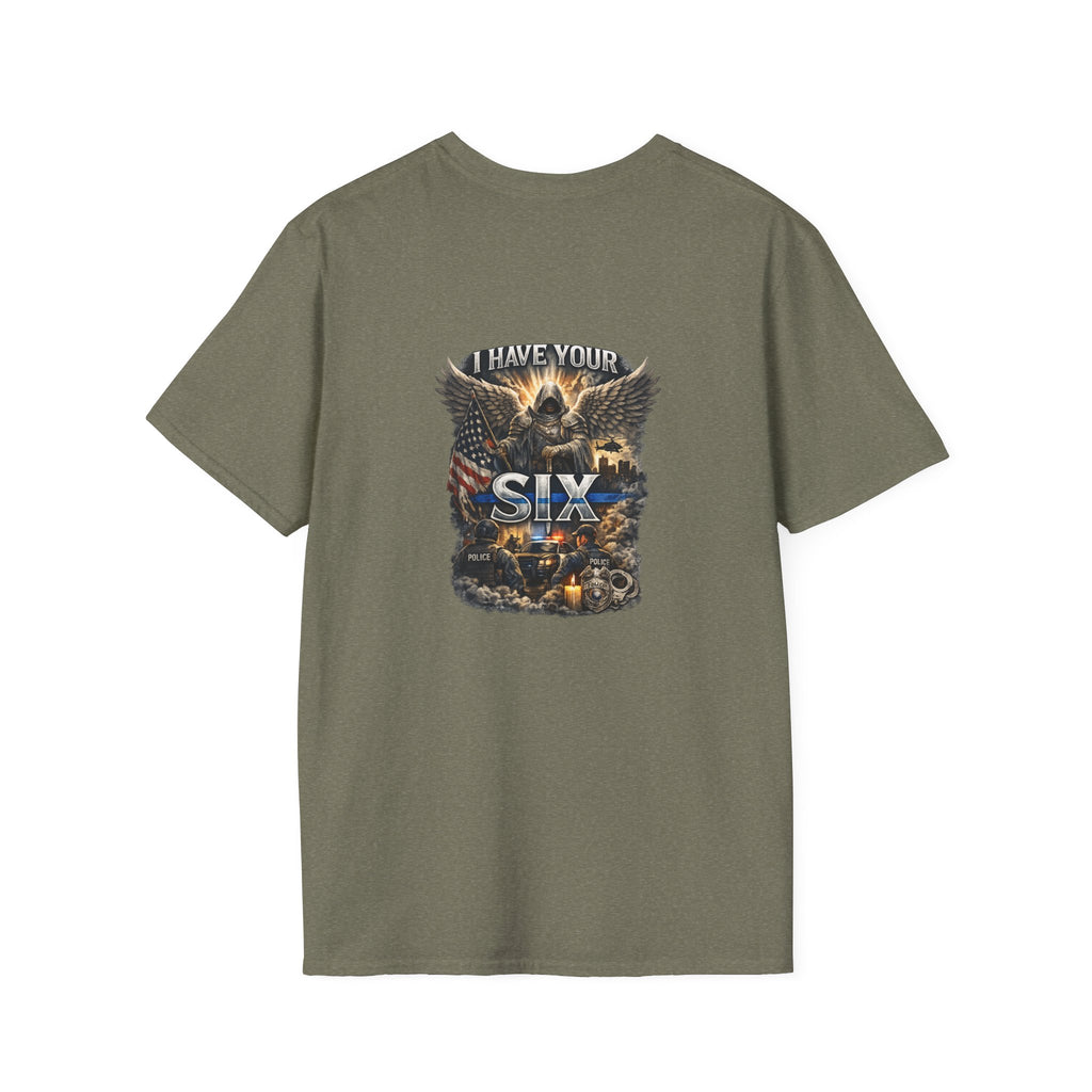 Thin Blue Line Unisex Softstyle T-Shirt