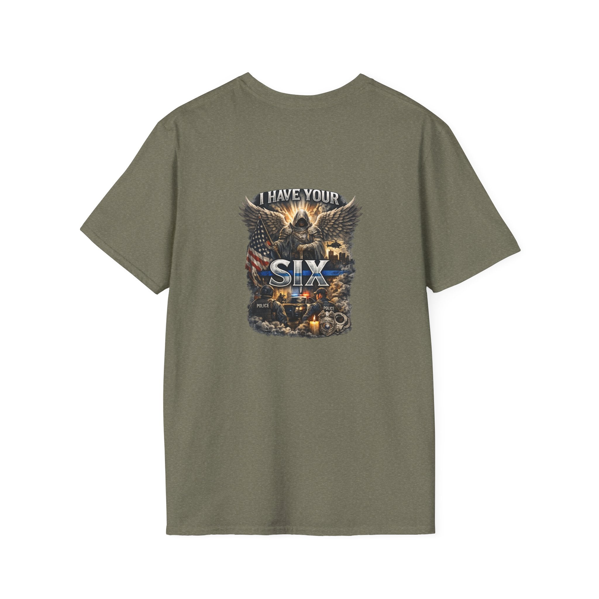 Thin Blue Line Unisex Softstyle T-Shirt