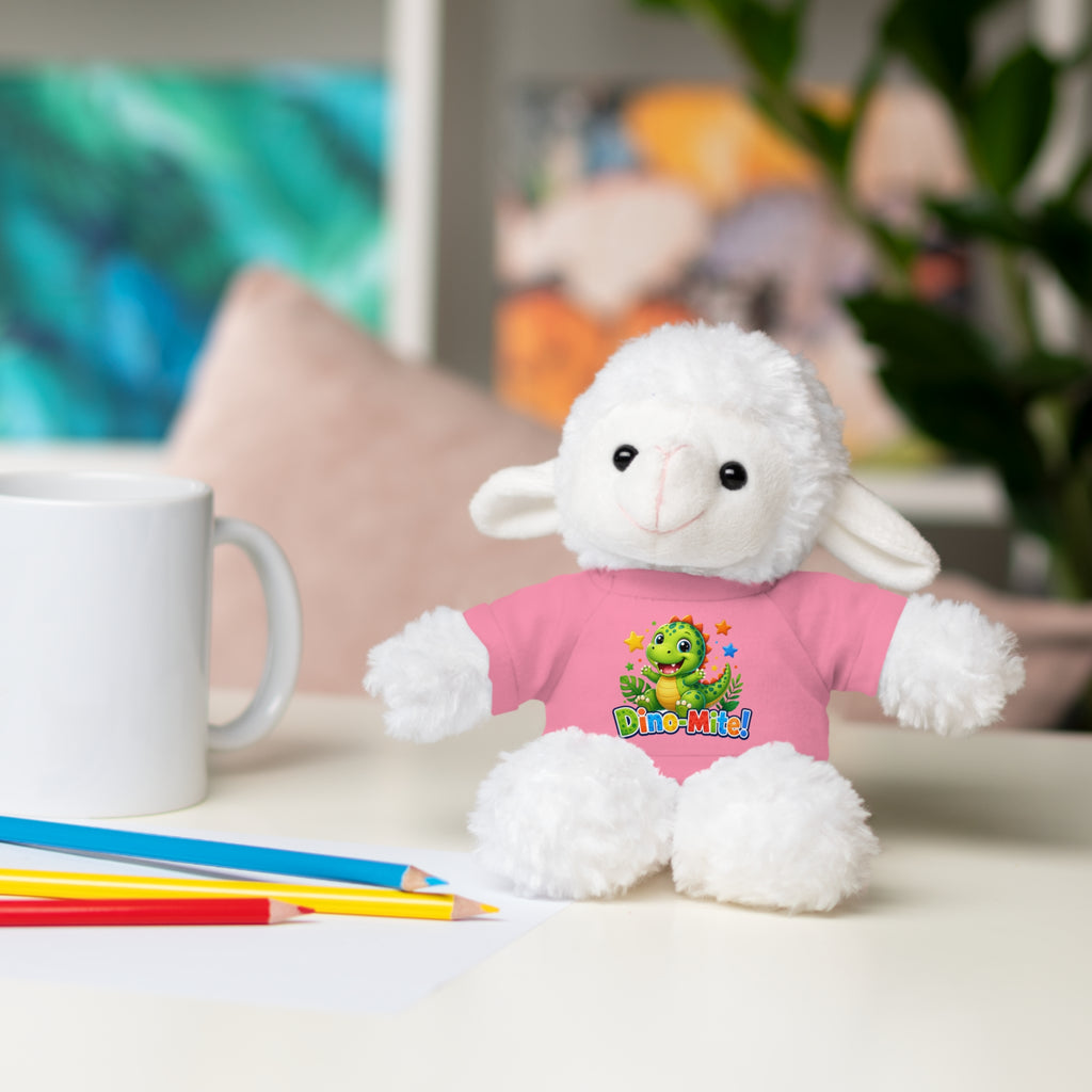 Kids Stuffed Animal with Dino-Mite T-Shirt