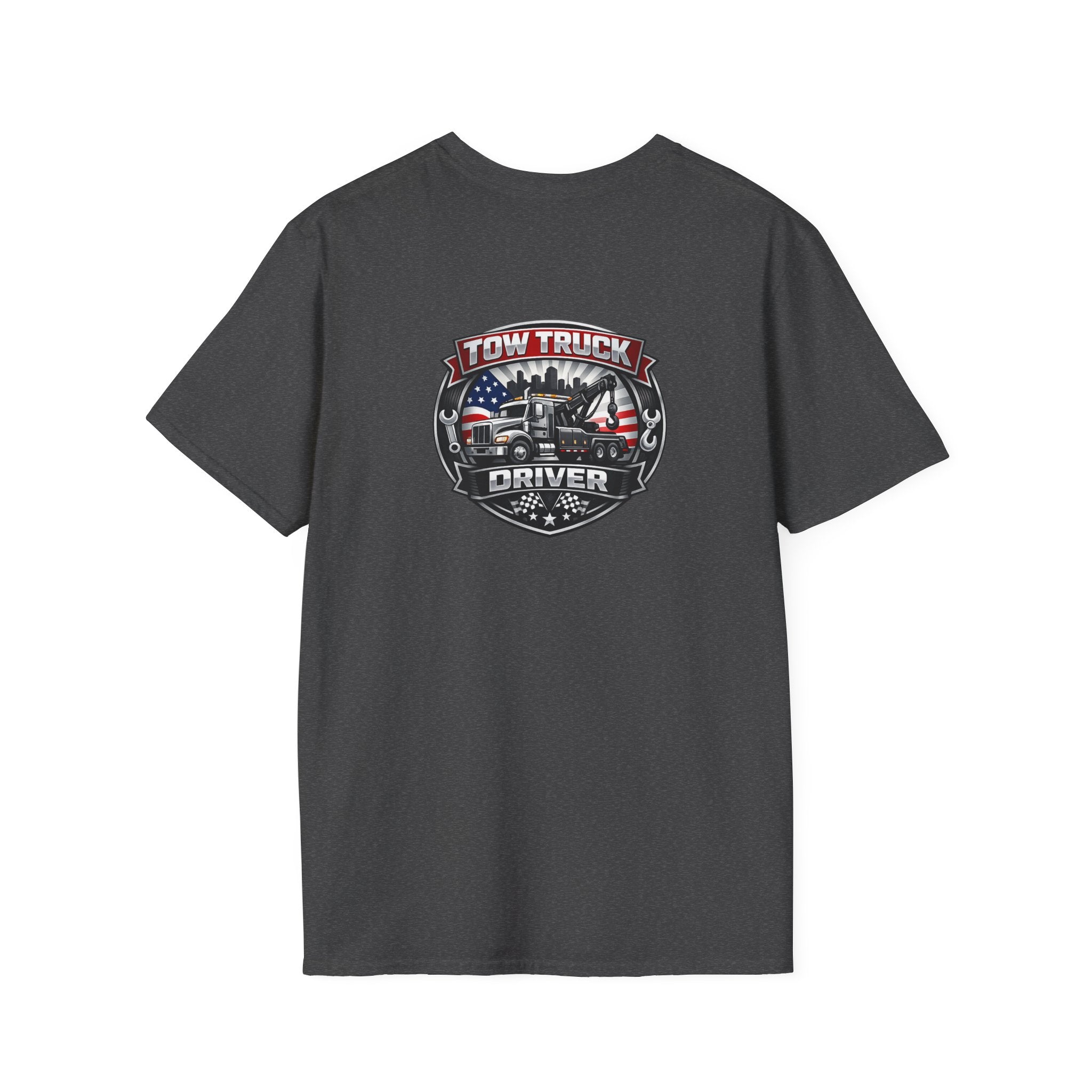 Tow Truck Driver Unisex Softstyle T-Shirt