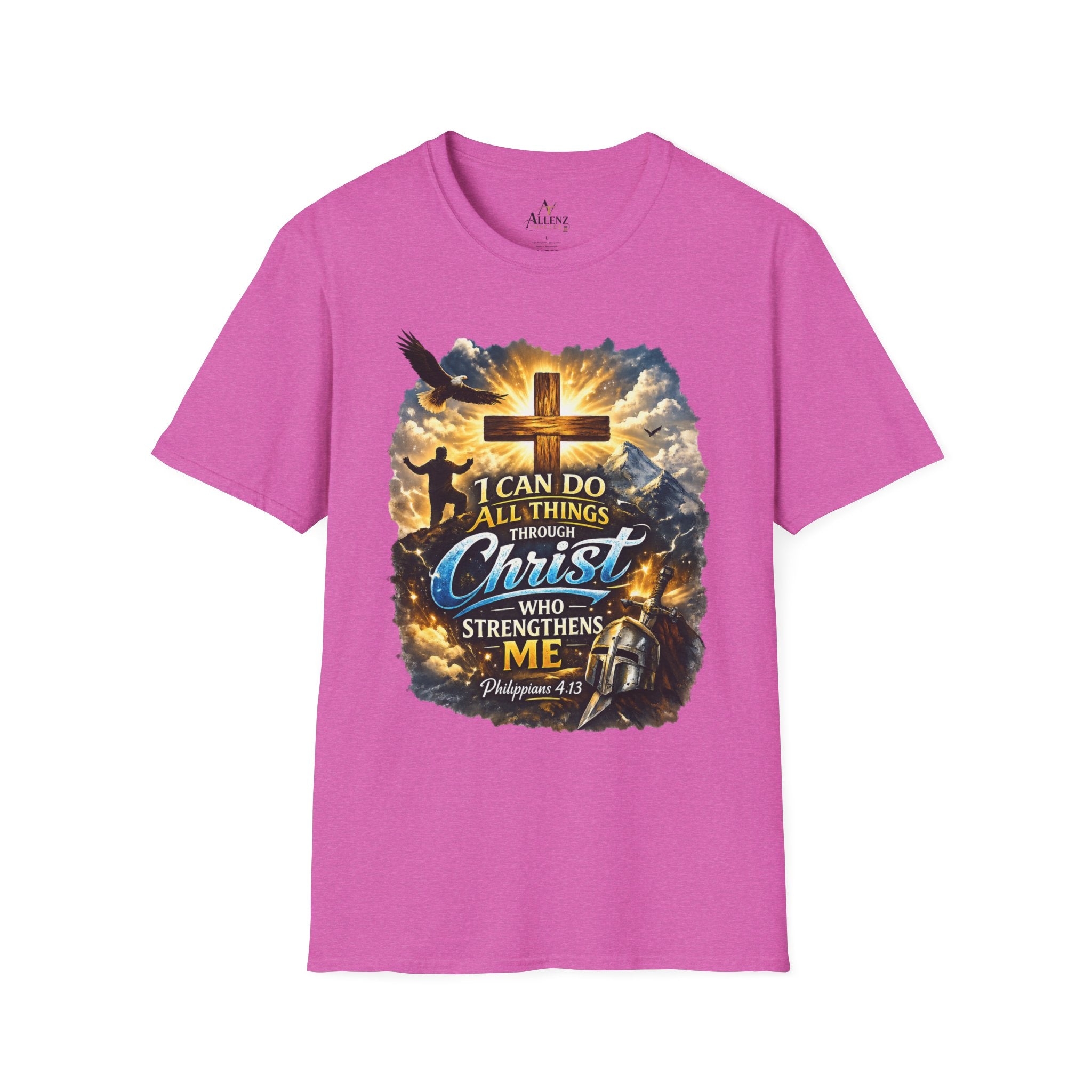 I can do all things through Christ Unisex Softstyle T-Shirt