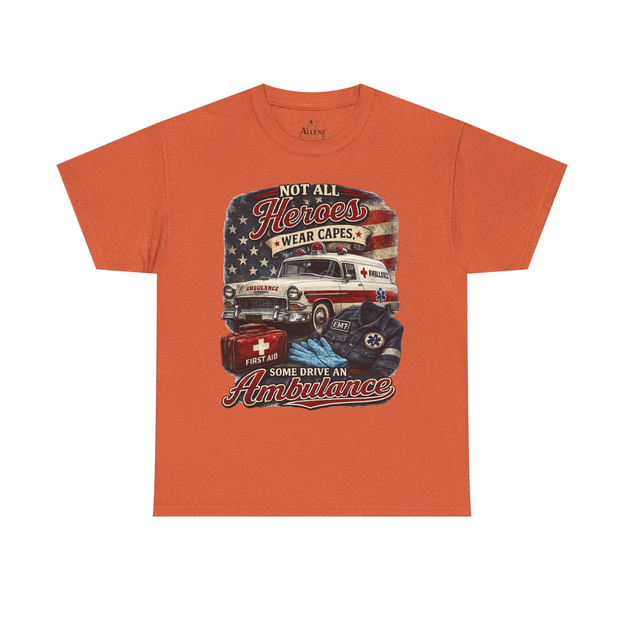 Ambulance Hero Unisex Heavy Cotton Tee