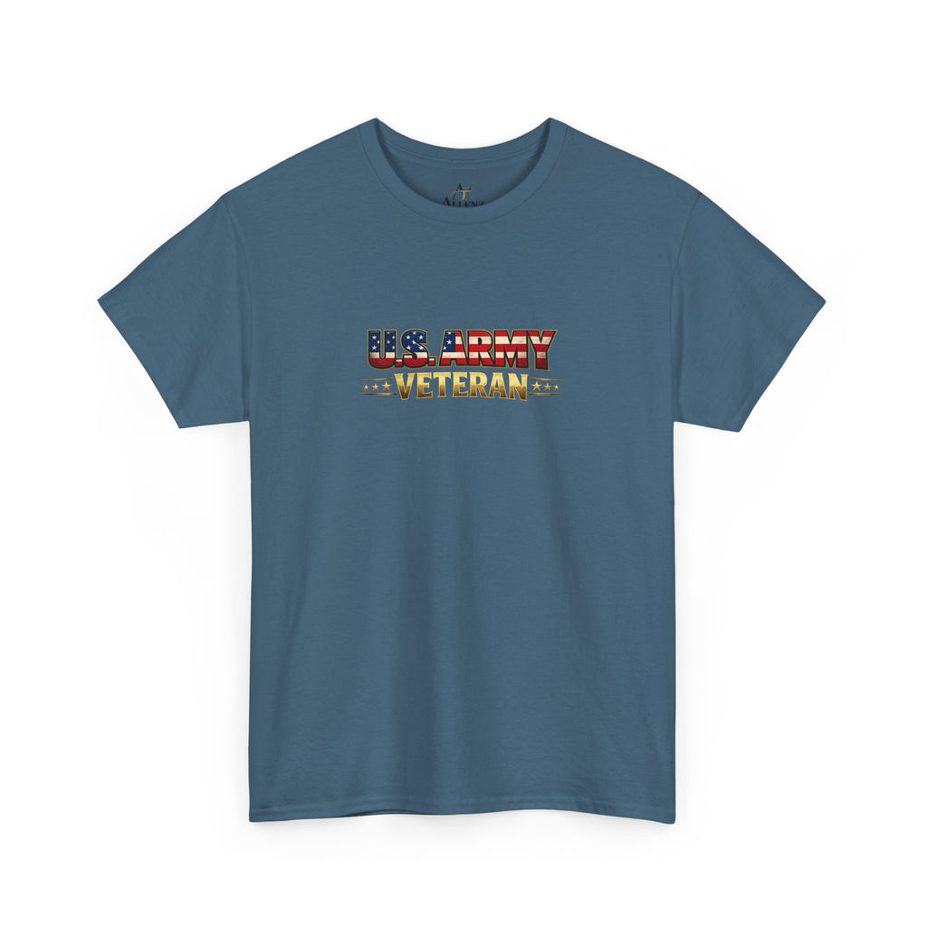 Army Veteran Unisex Heavy Cotton Tee