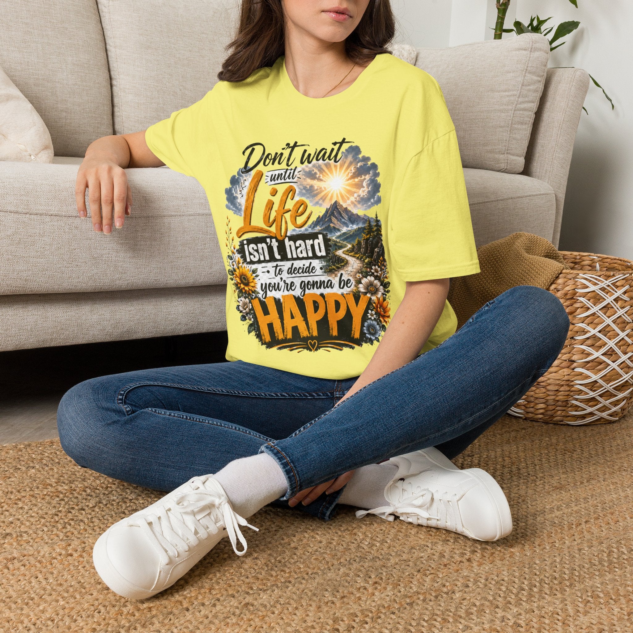Positive Quote Unisex Softstyle T-Shirt