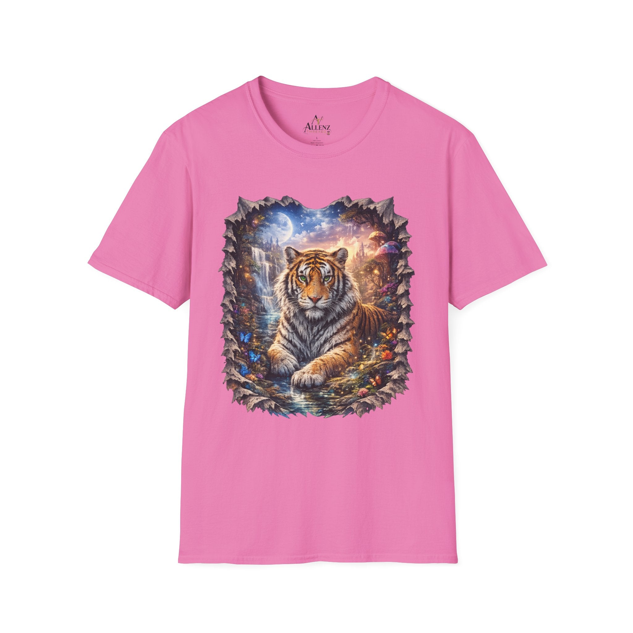 Unisex Softstyle T-Shirt -Fantasy Bengal tiger