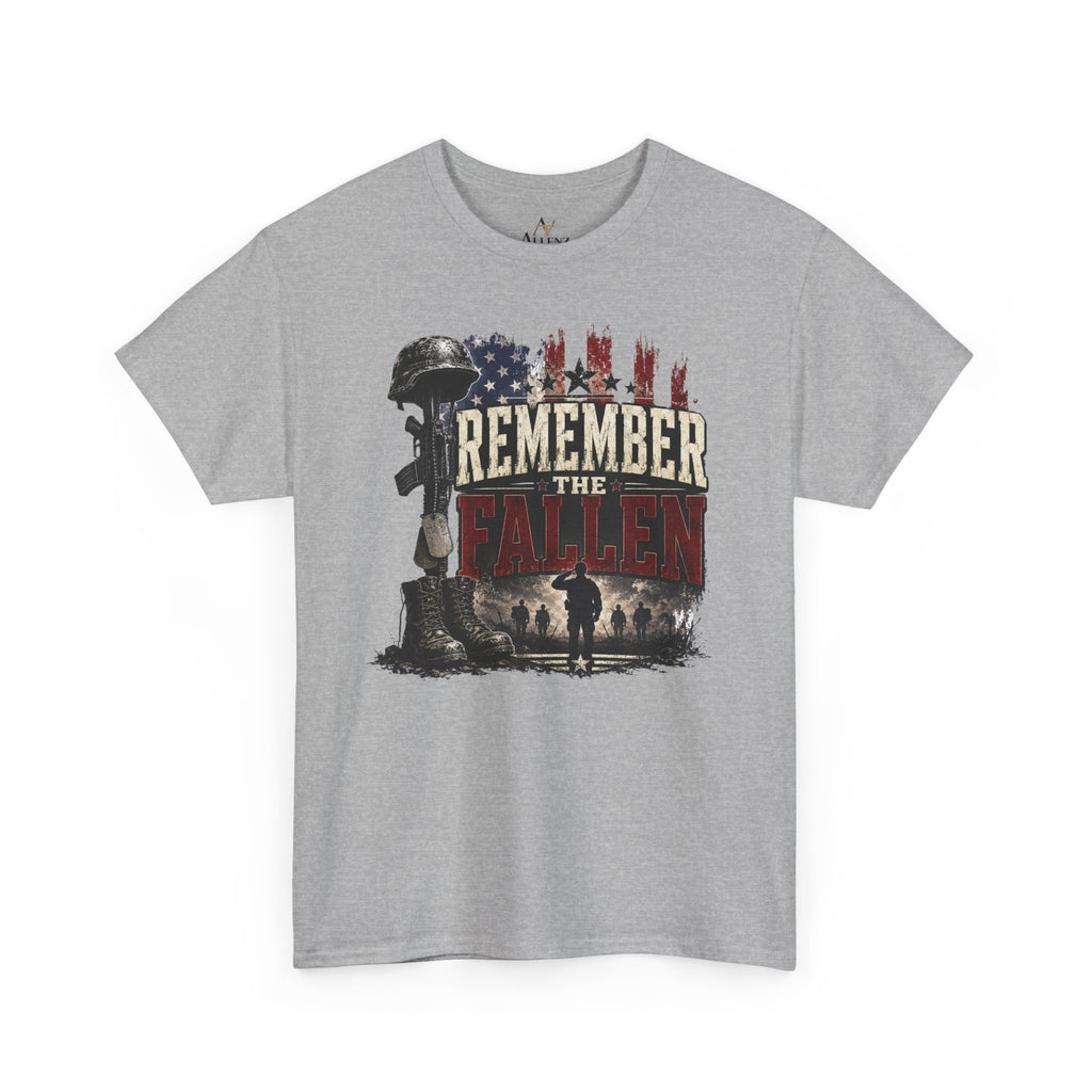 Unisex Heavy Cotton Tee   Military remember the Fallen