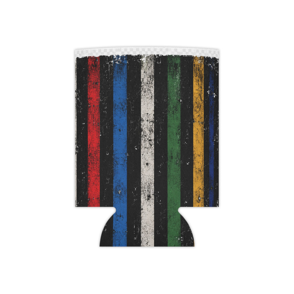 Multi Thin Line Flag Can Cooler