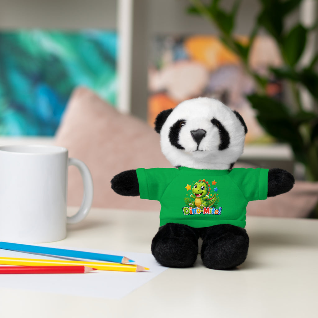 Kids Stuffed Animal with Dino-Mite T-Shirt