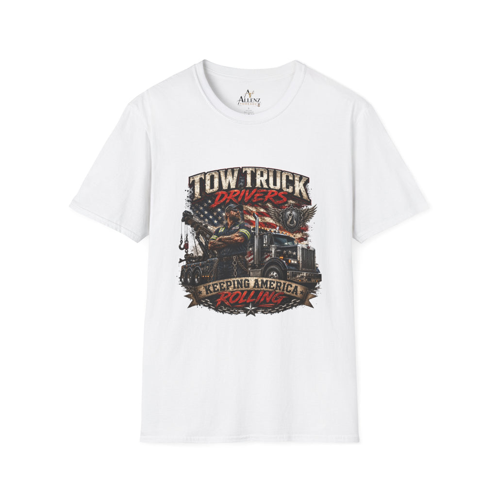 Tow Truck Driver Unisex Softstyle T-Shirt