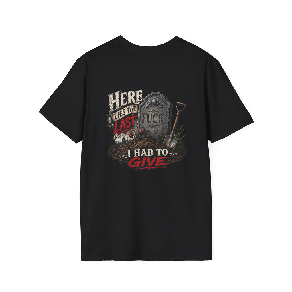 Here Lies Unisex Softstyle T-Shirt