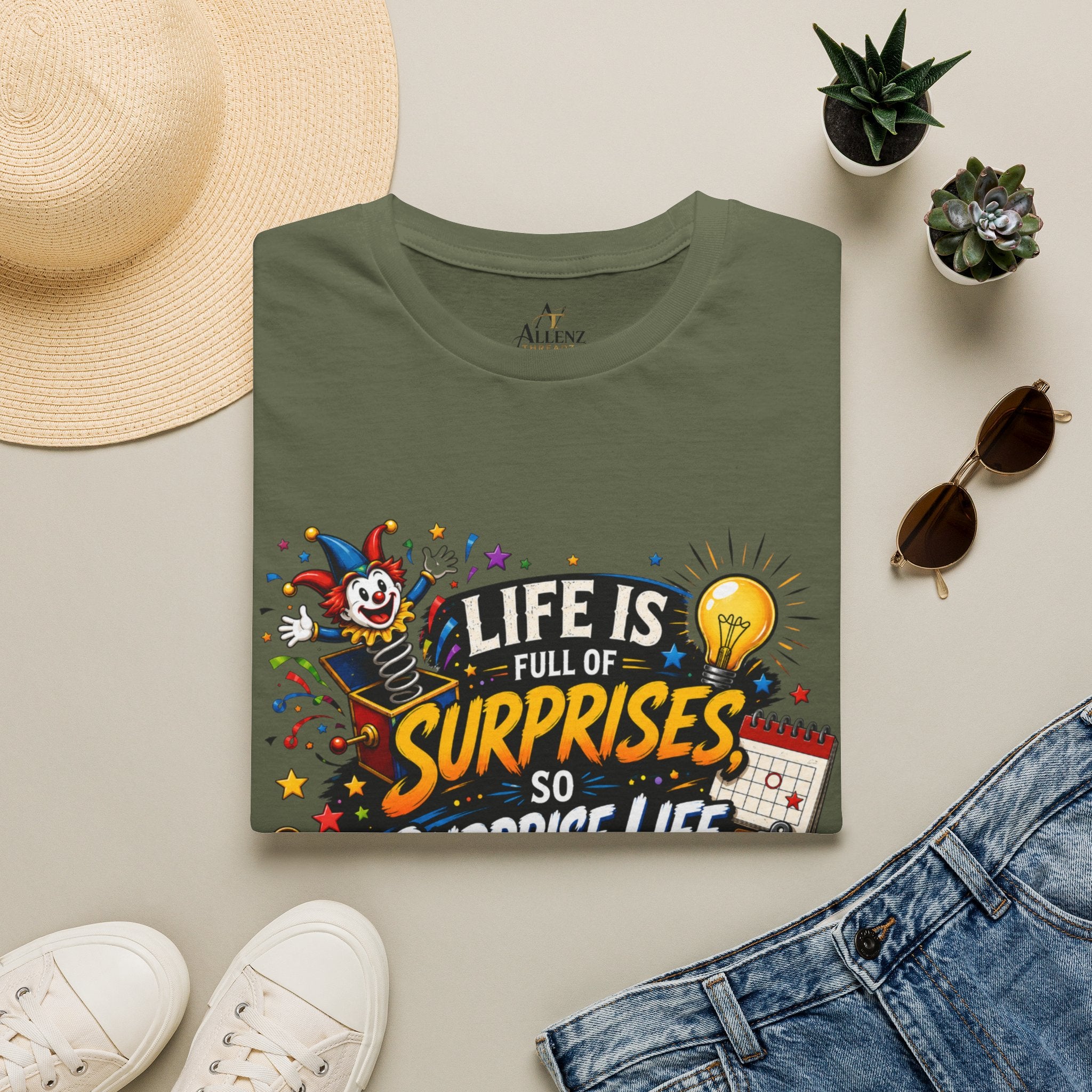 Life's Surprises Unisex Softstyle T-Shirt