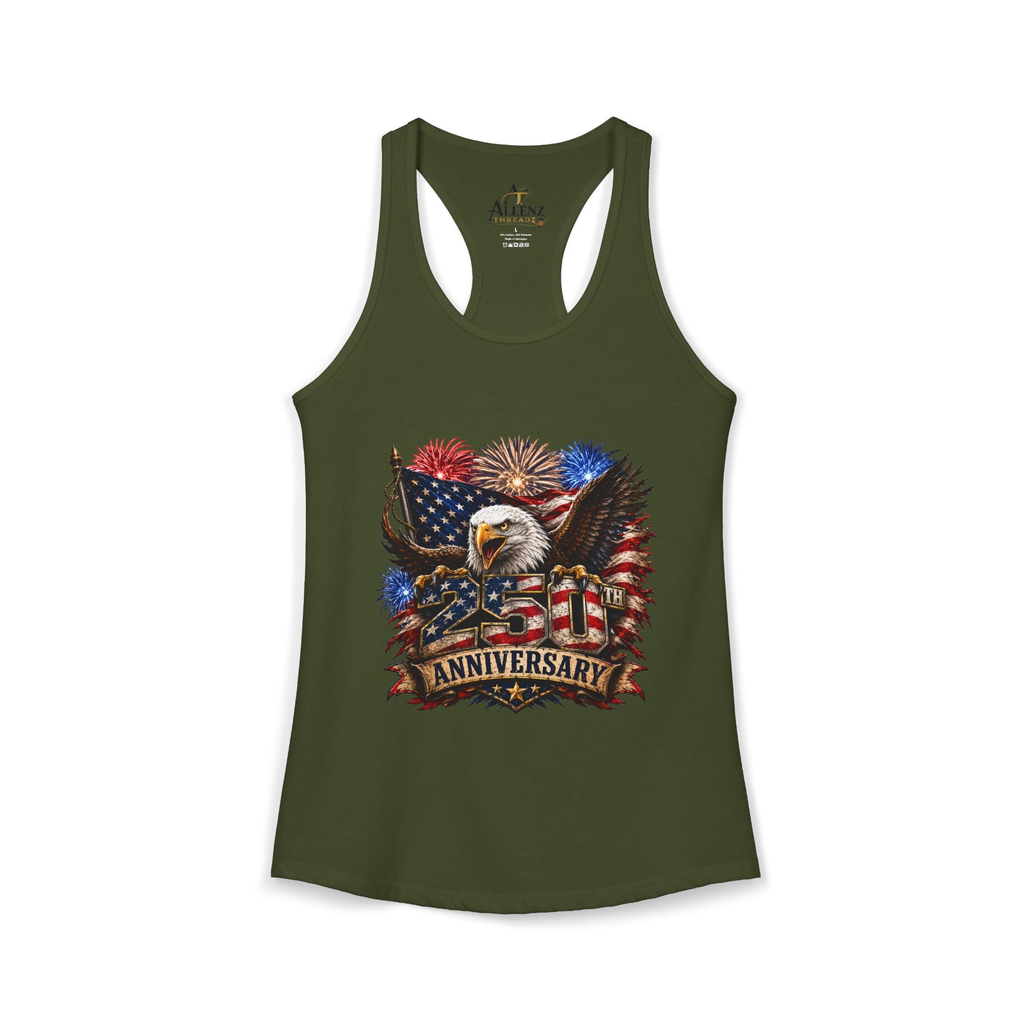 250th Anniversary Women's Ideal Racerback Tank