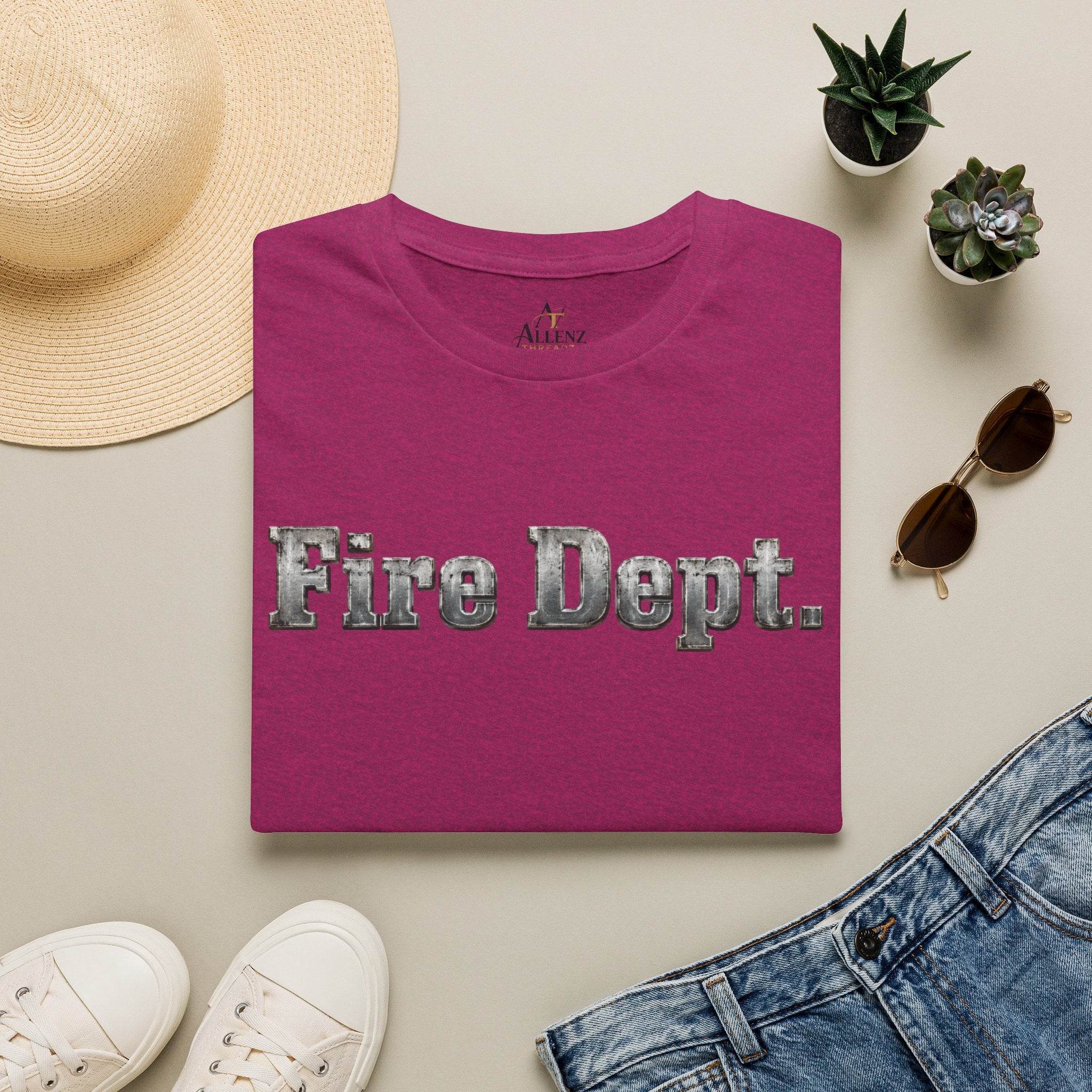 Fire Dept. Unisex Softstyle T-Shirt