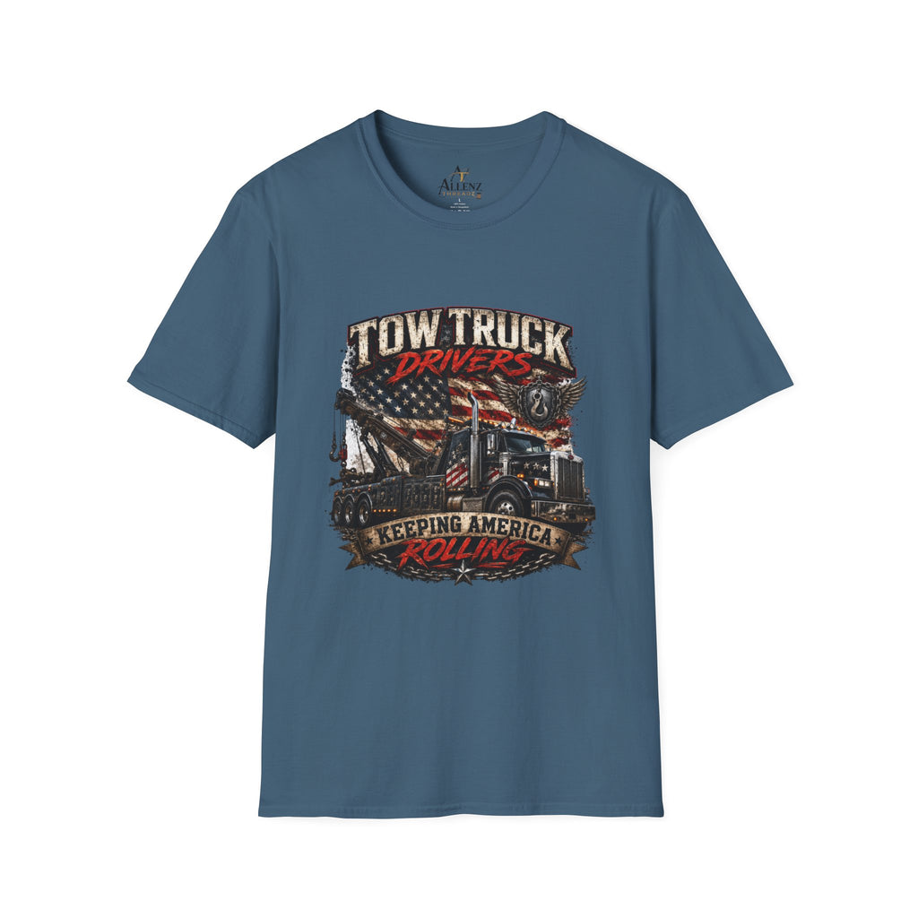 Tow Truck Driver Unisex Softstyle T-Shirt