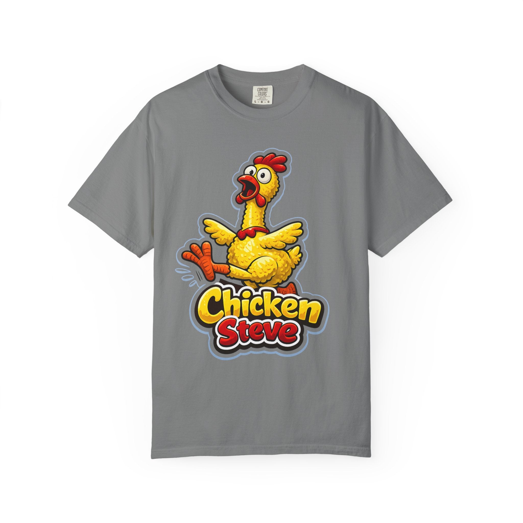 Chicken Steve T-Shirt — Funny Cartoon Chicken Graphic Tee