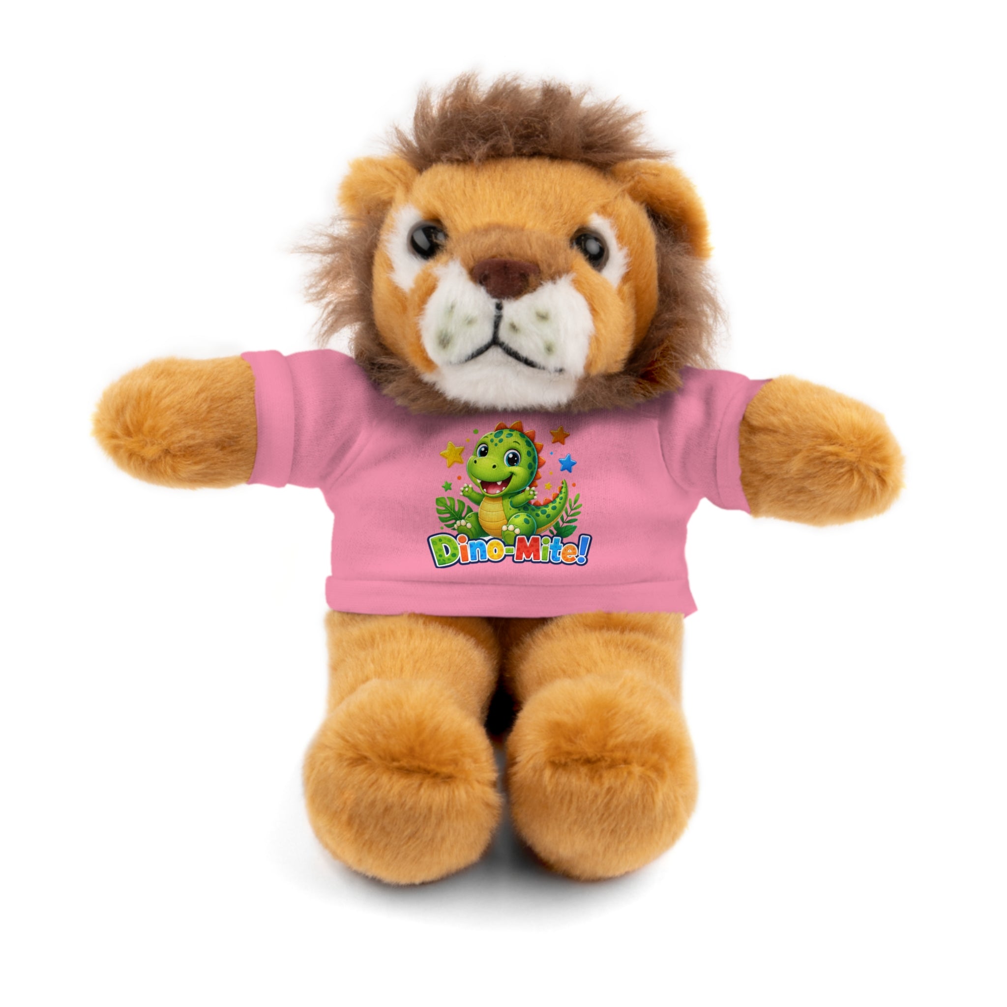 Kids Stuffed Animal with Dino-Mite T-Shirt