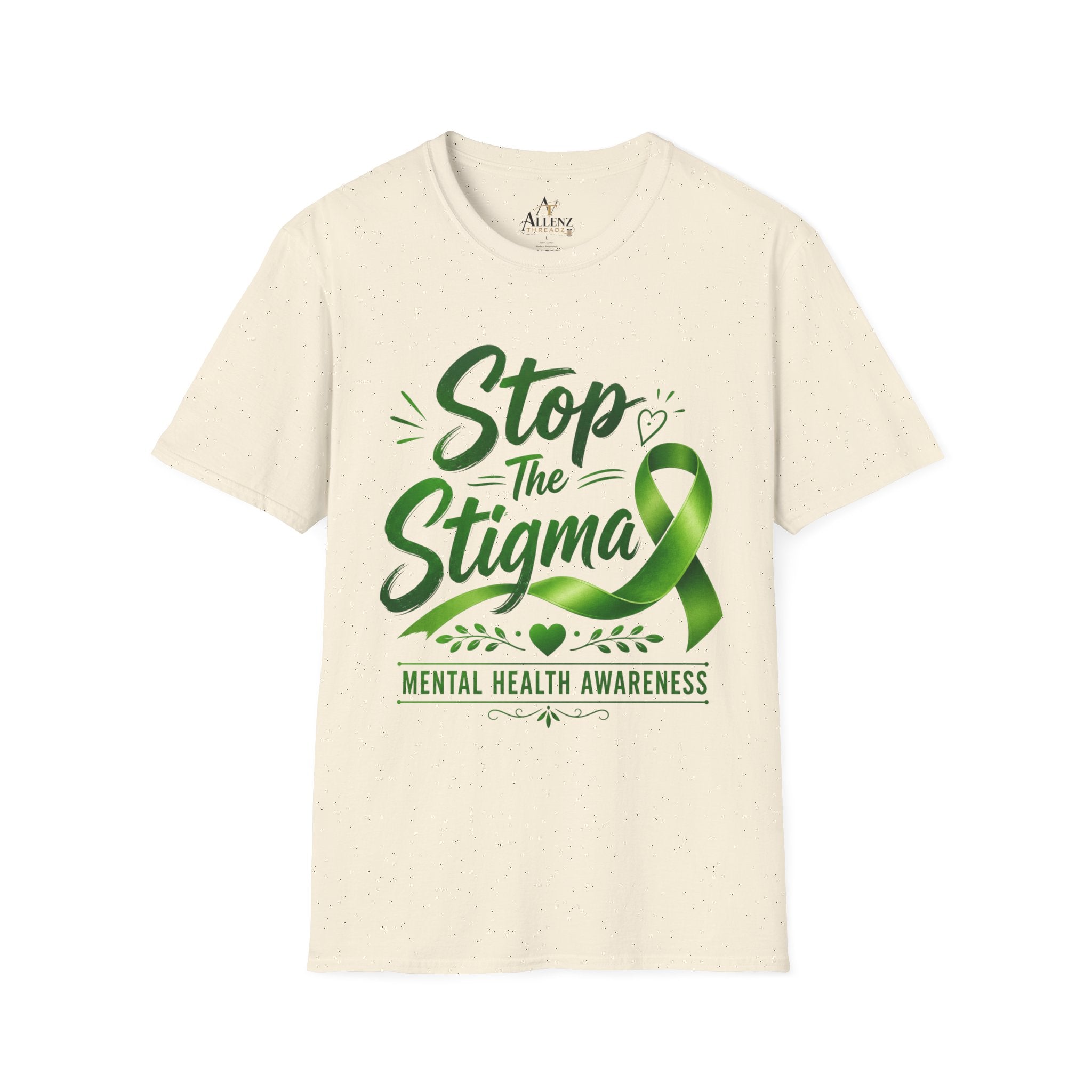 Stop The Stigma Mental Health Unisex Softstyle T-Shirt