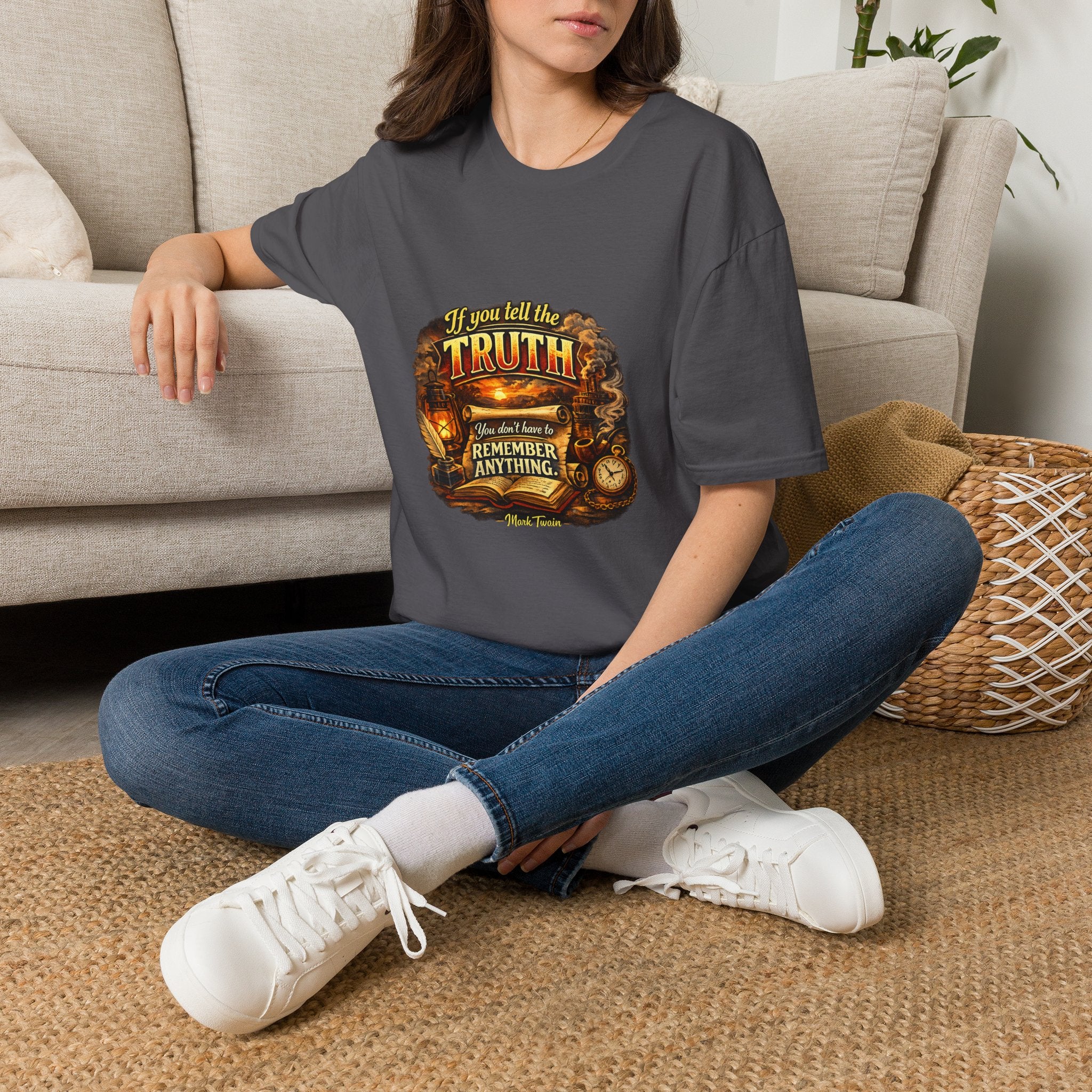 If you tell the truth Unisex Softstyle T-Shirt