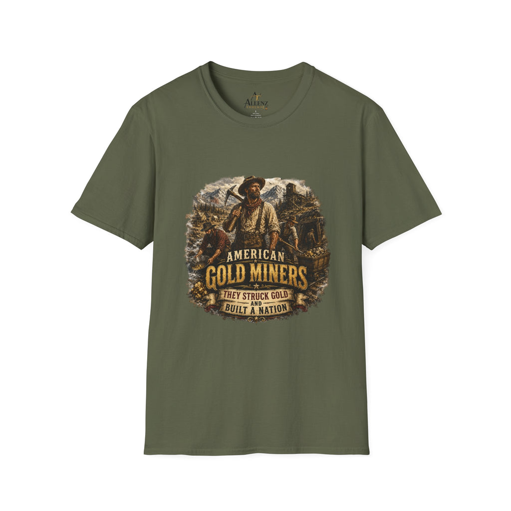 American Gold Miners Unisex Softstyle T-Shirt
