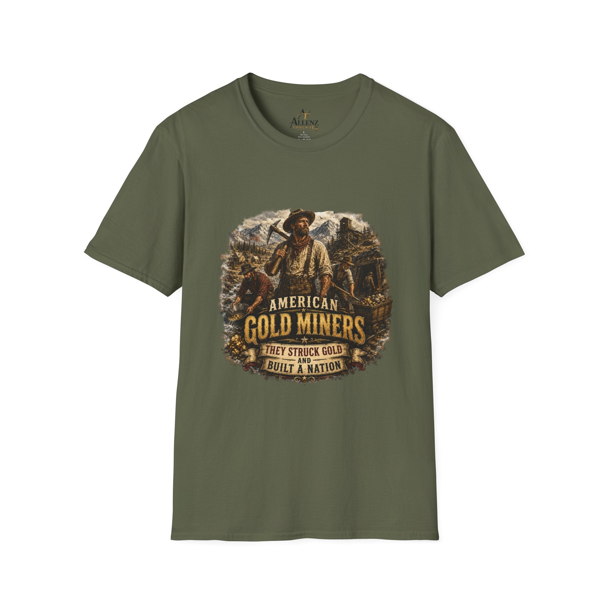 American Gold Miners Unisex Softstyle T-Shirt