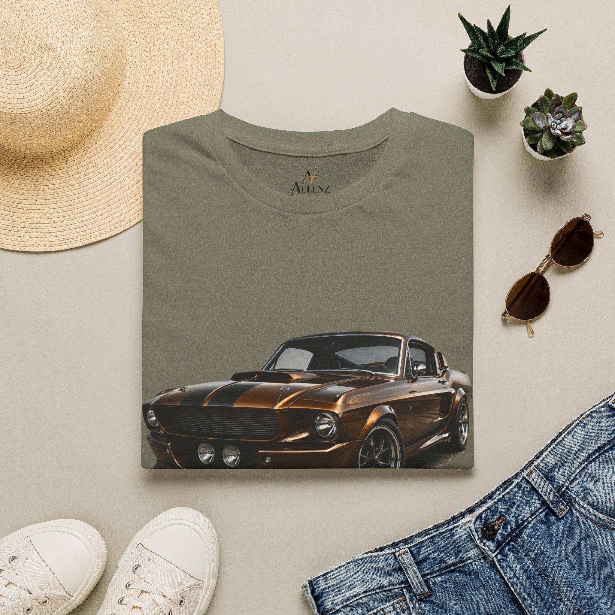 The Unicorn 67 Mustang Unisex Softstyle T-Shirt