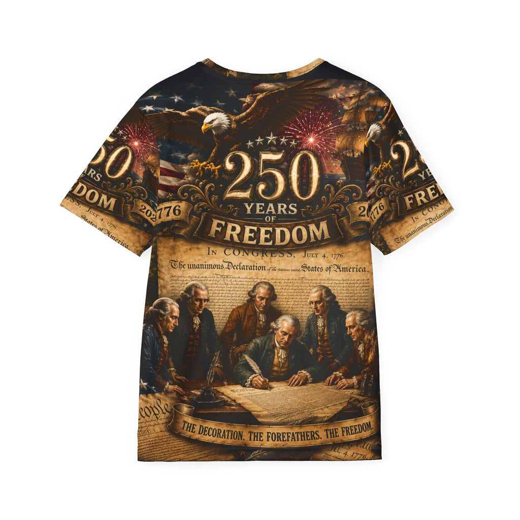250 YEARS OF FREEDOM Men's Sports Jersey (AOP)