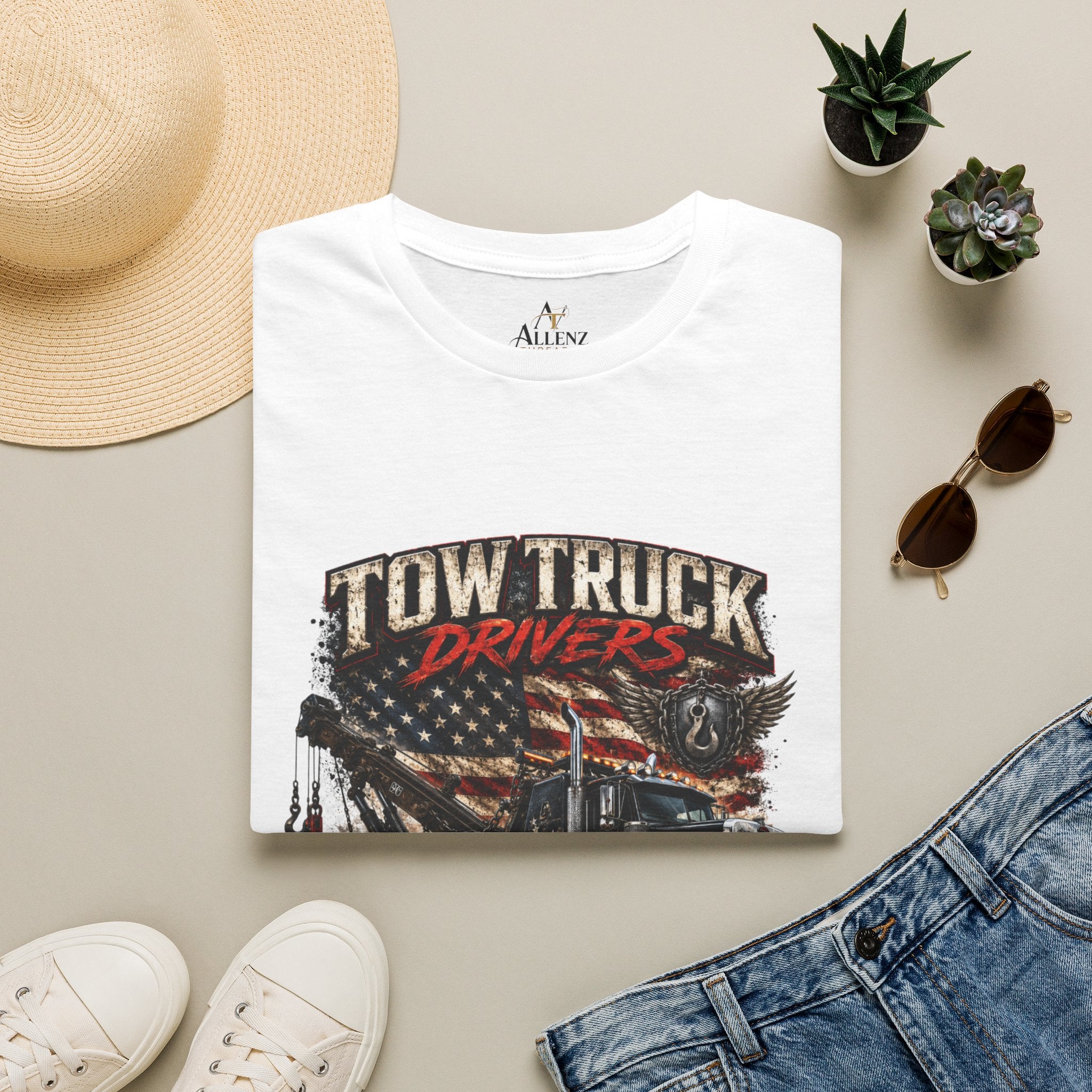 Tow Truck Driver Unisex Softstyle T-Shirt