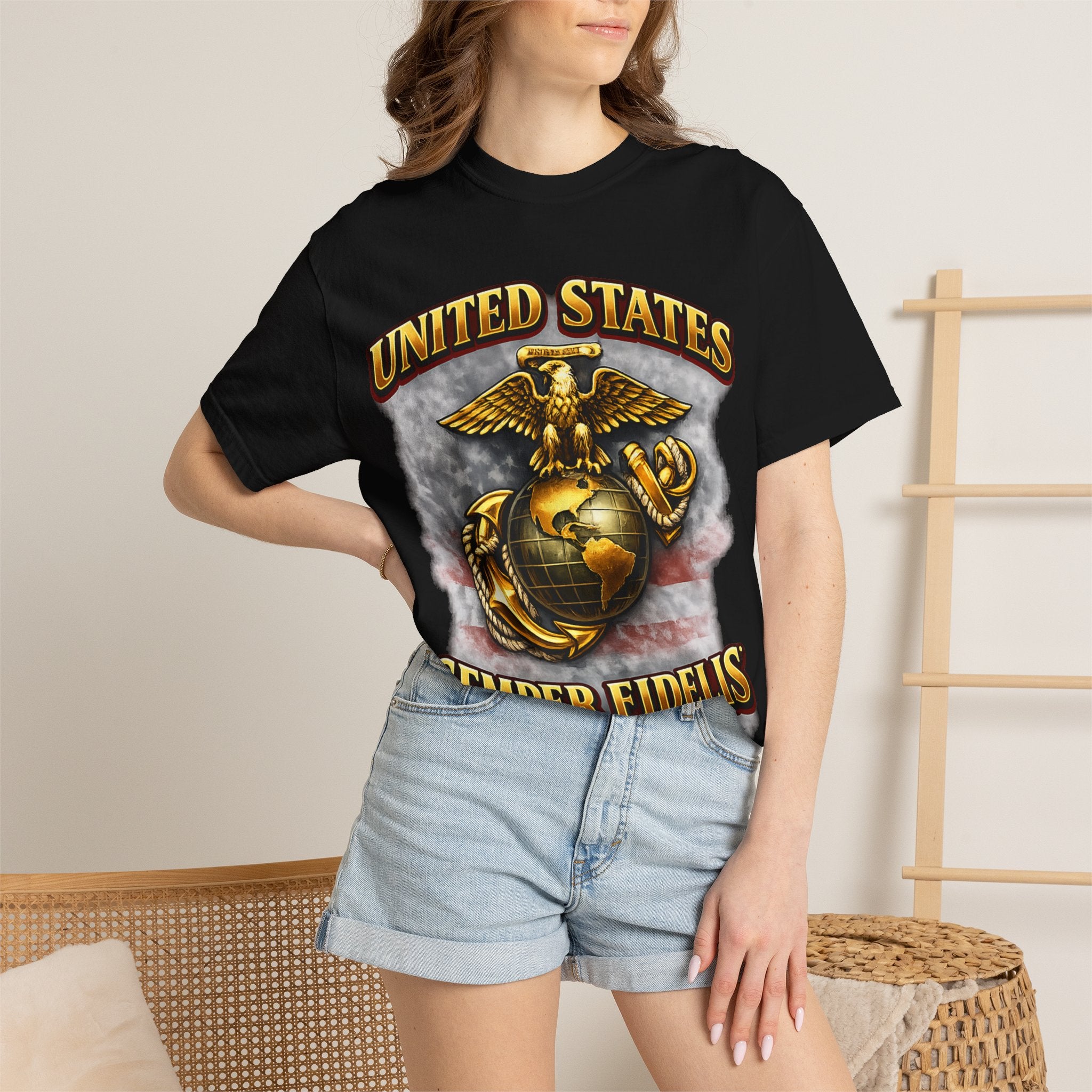 T-Shirt — United States Marines Semper Fidelis