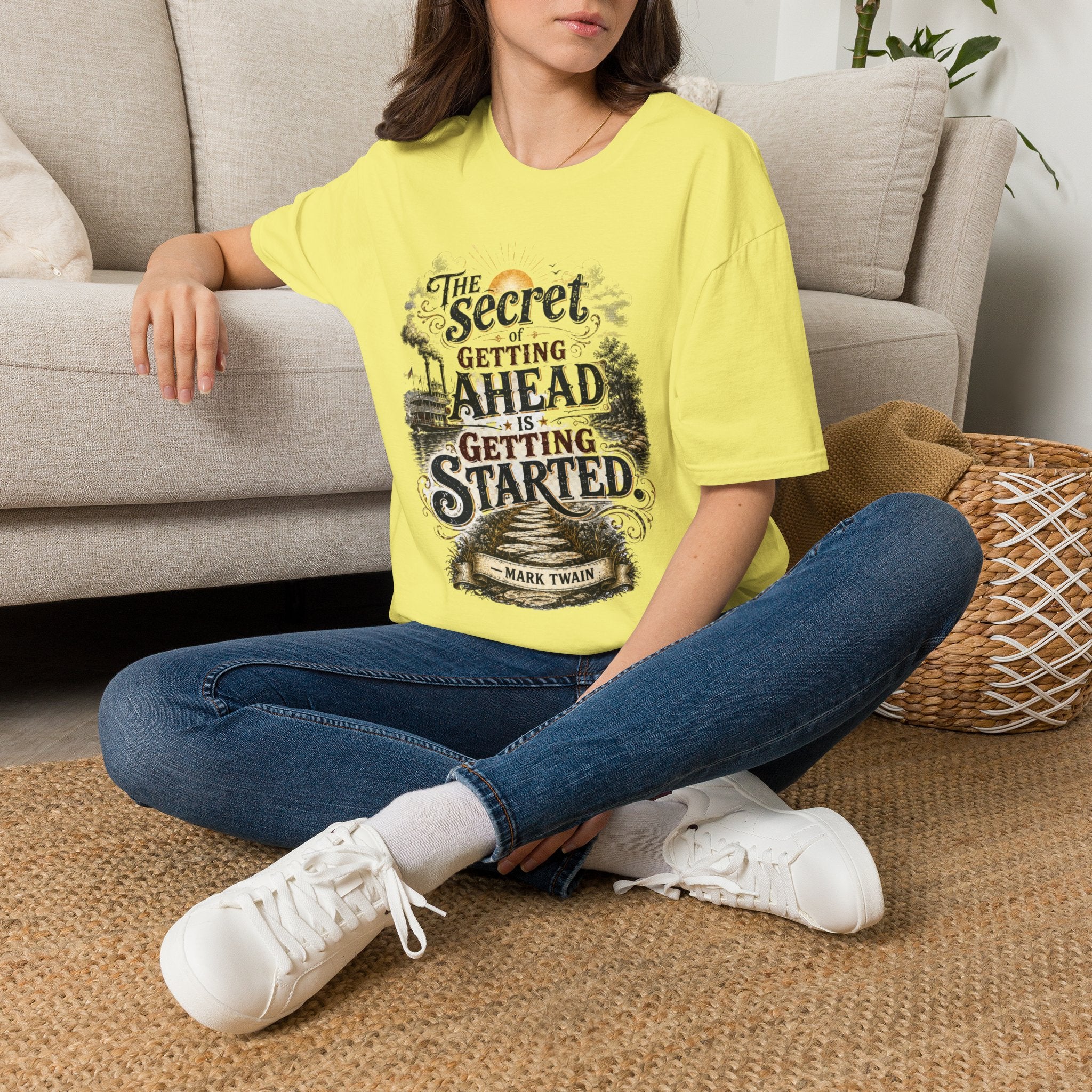 The Secret to Getting Ahead Unisex Softstyle T-Shirt