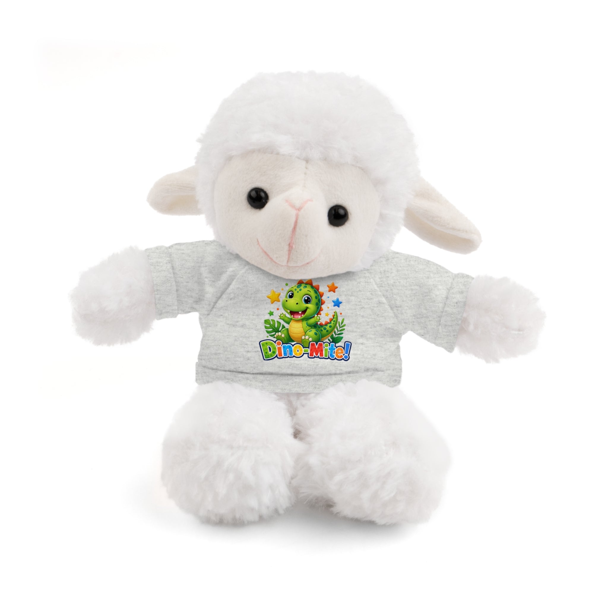 Kids Stuffed Animal with Dino-Mite T-Shirt