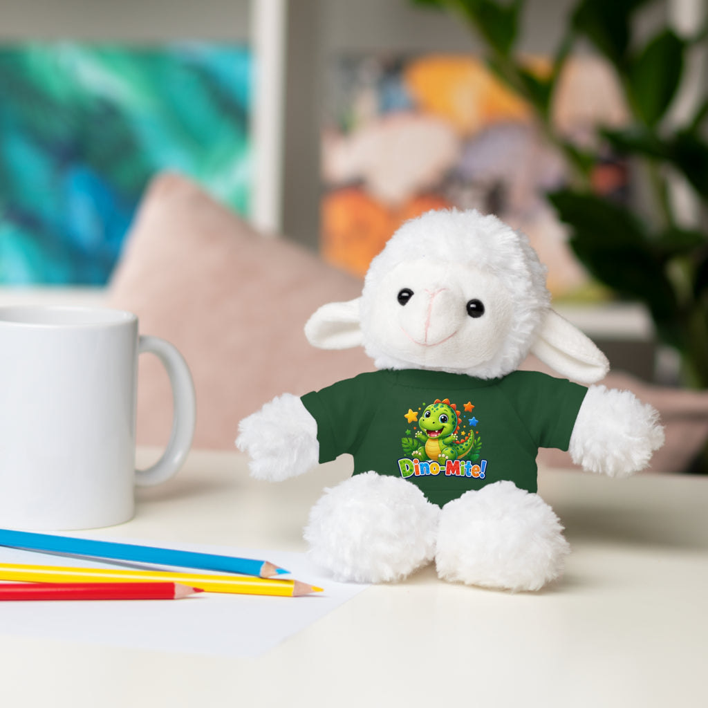 Kids Stuffed Animal with Dino-Mite T-Shirt